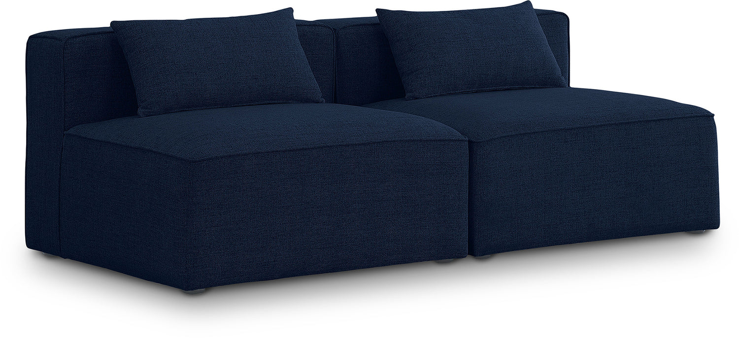 Cube Durable Linen TextuModular Sofa