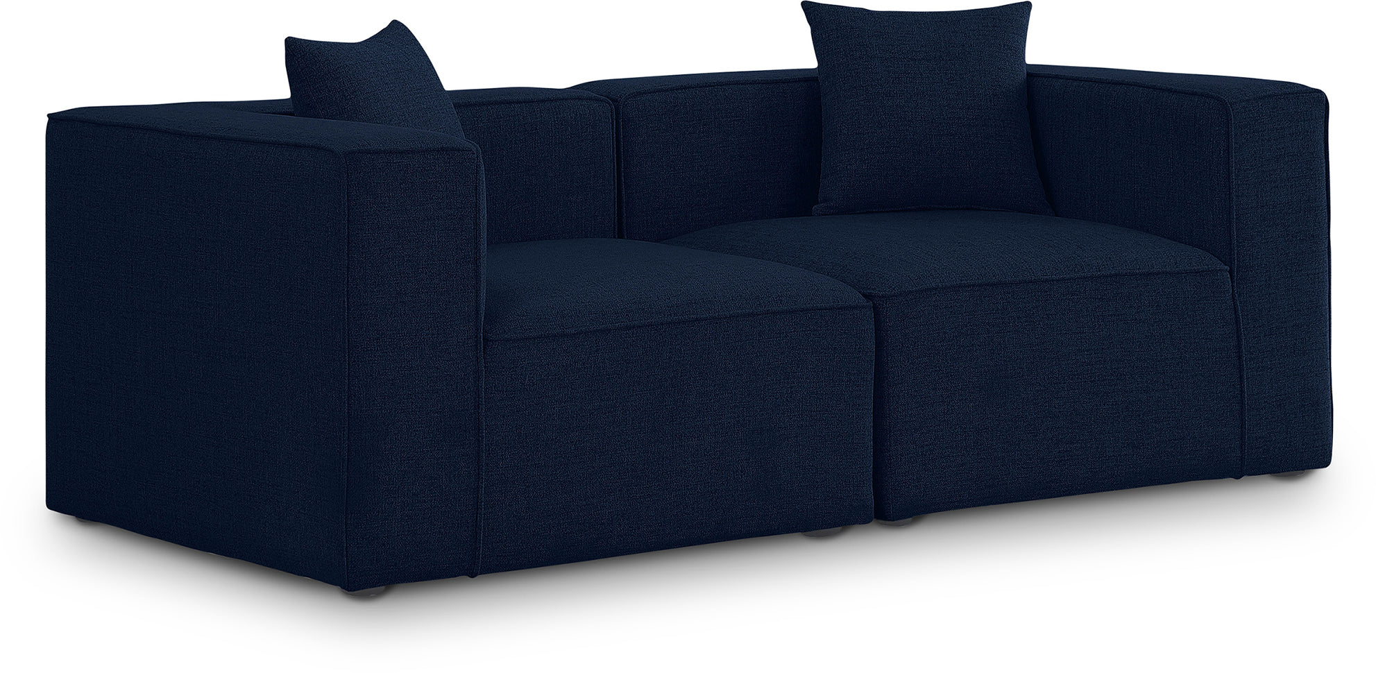 Cube Durable Linen TextuModular Sofa