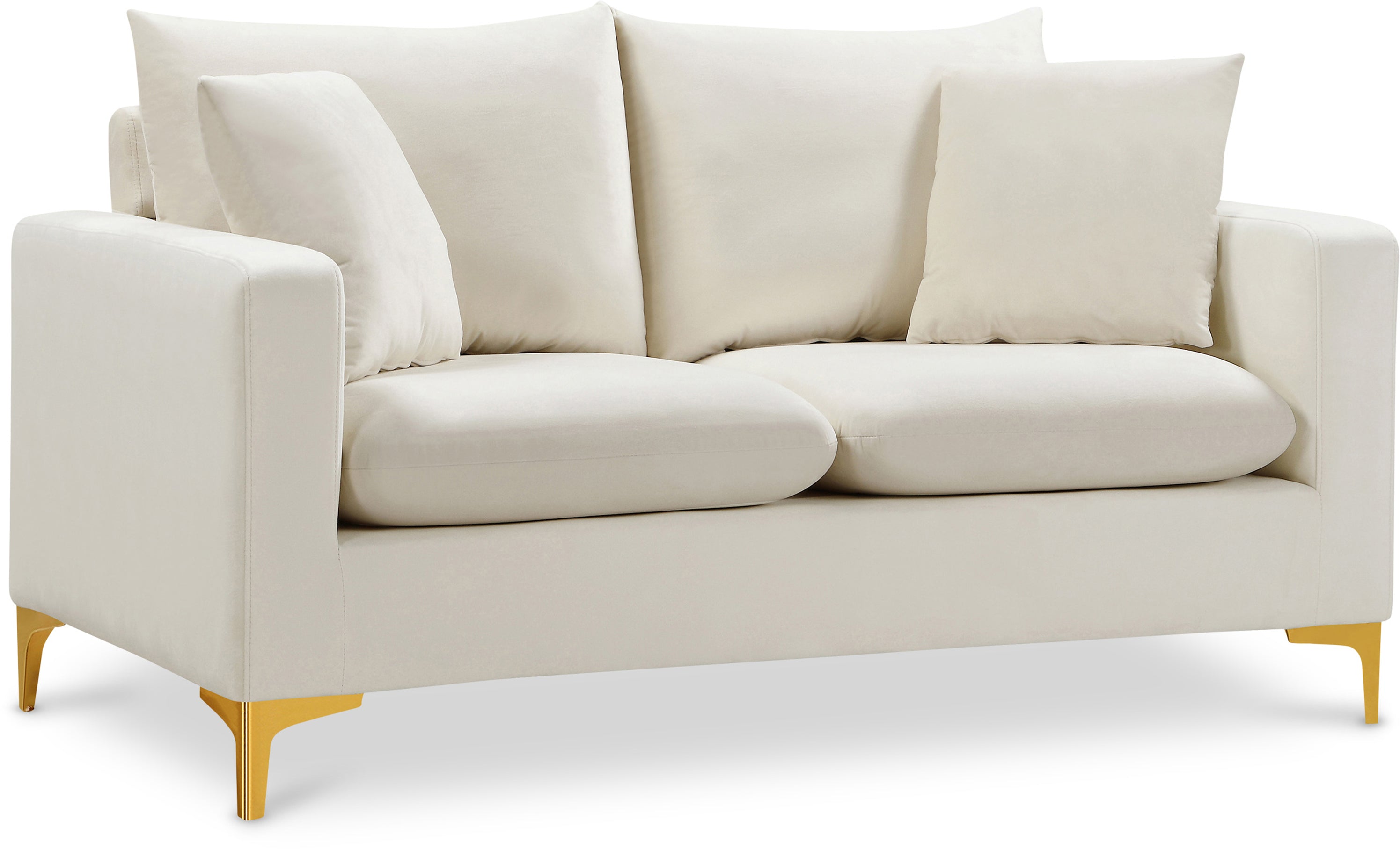 Naomi Velvet Loveseat