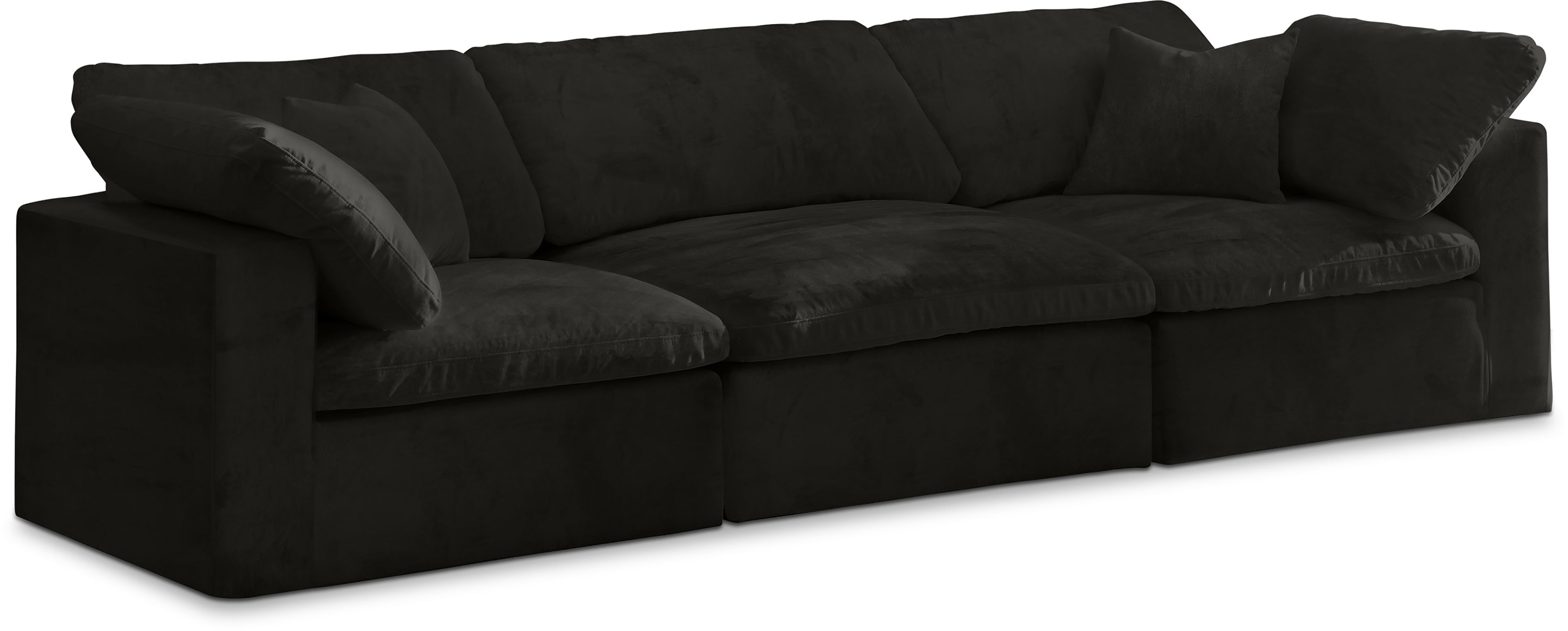 Cozy Velvet Comfort Modular Sofa