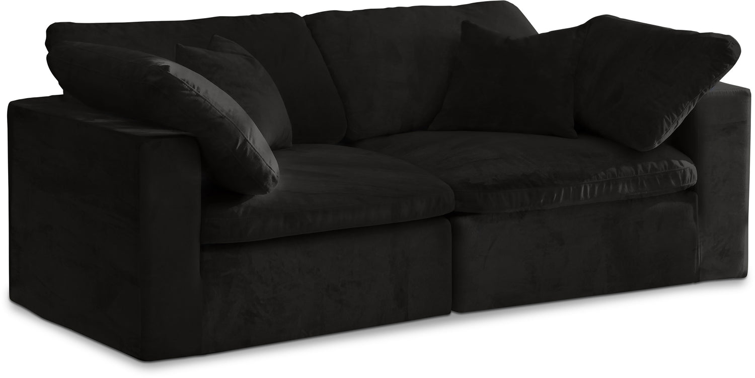 Cozy Velvet Comfort Modular Sofa