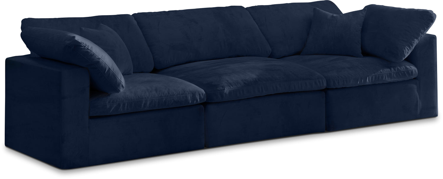 Cozy Velvet Comfort Modular Sofa