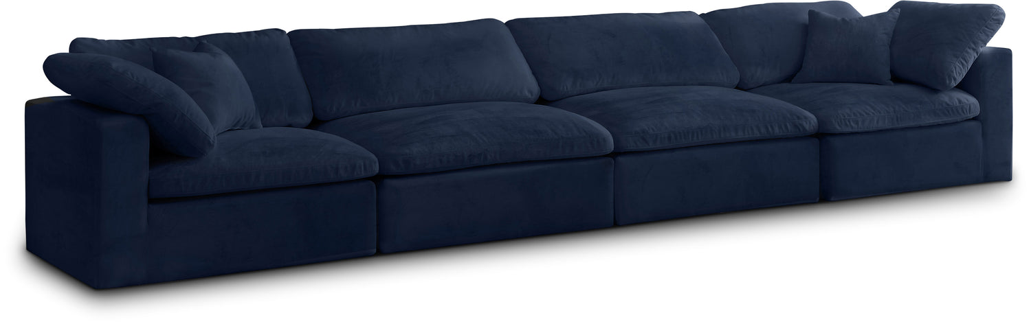 Cozy Velvet Comfort Modular Sofa