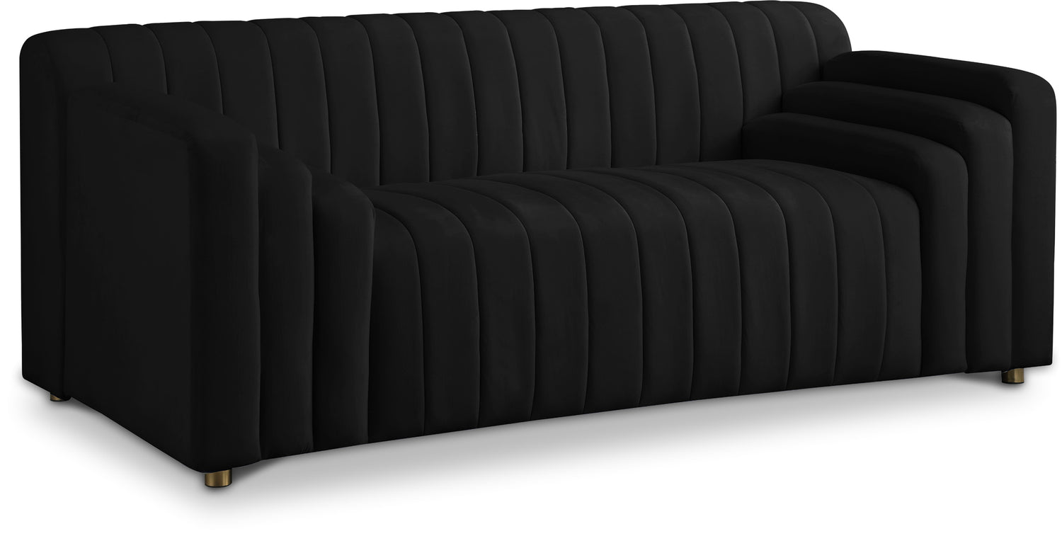 Naya Velvet Loveseat