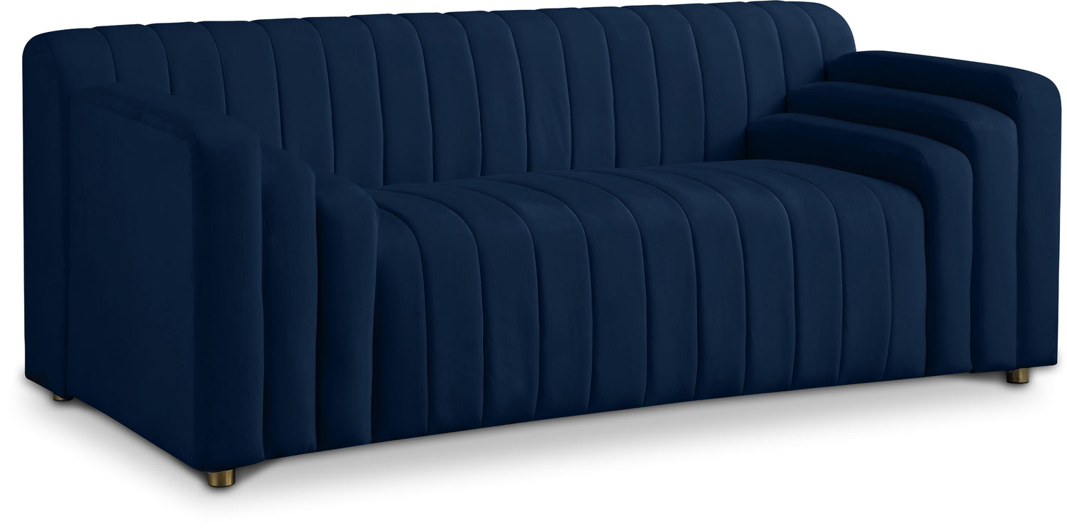 Naya Velvet Loveseat