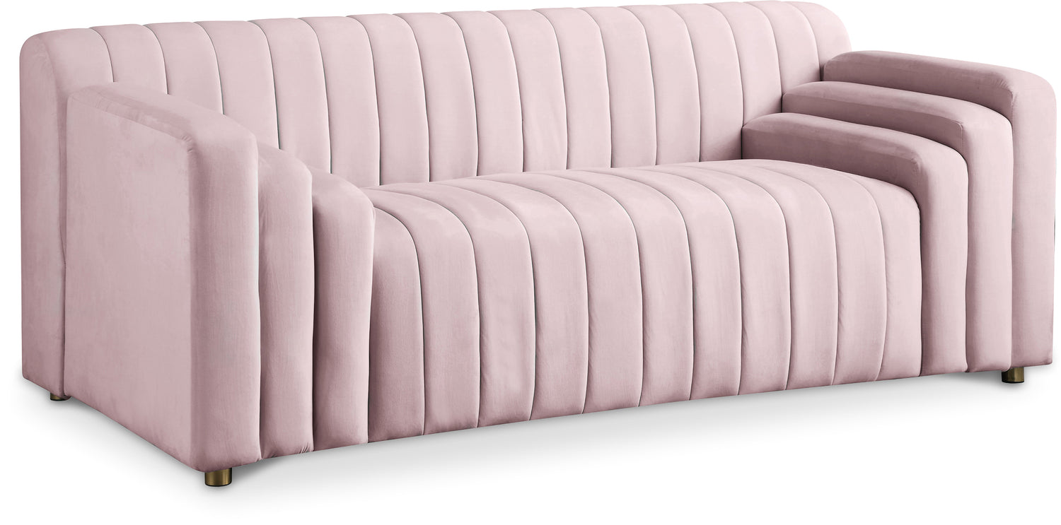 Naya Velvet Loveseat