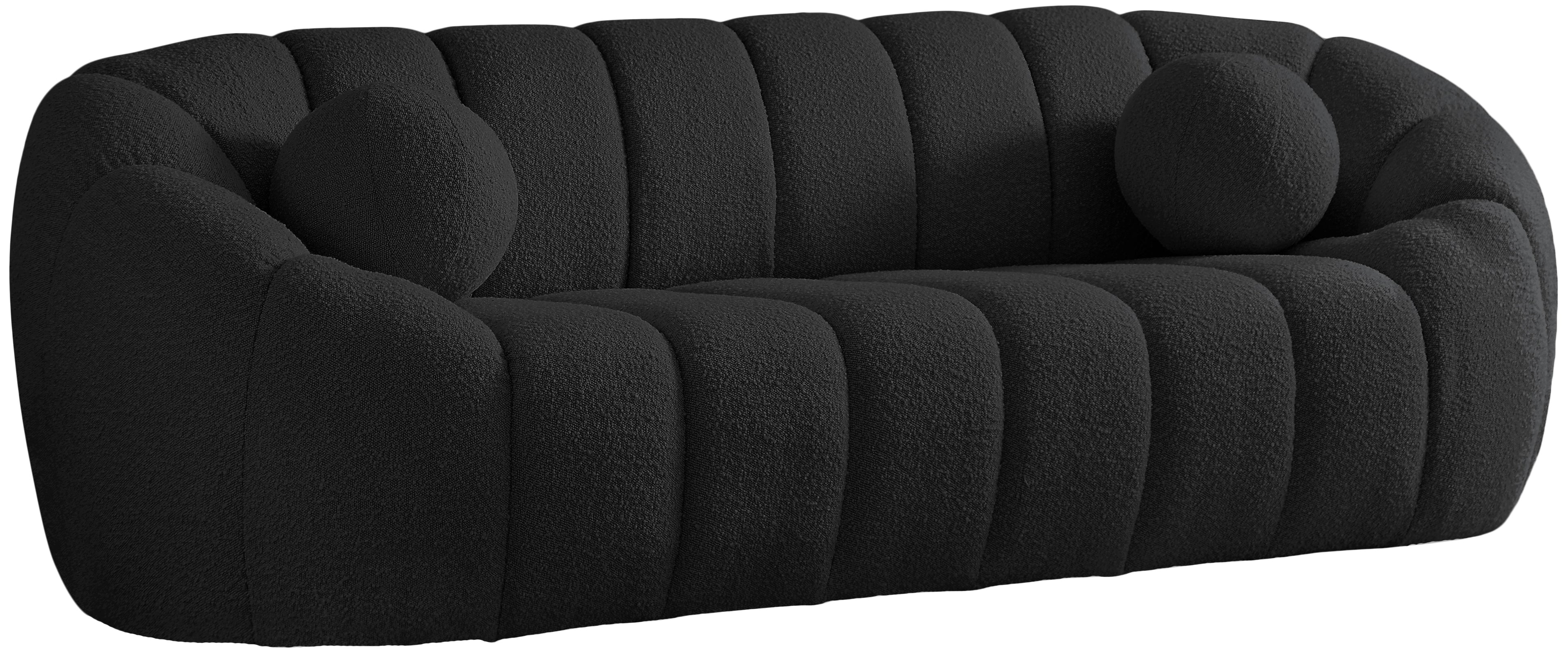 Elijah Boucle Fabric Sofa