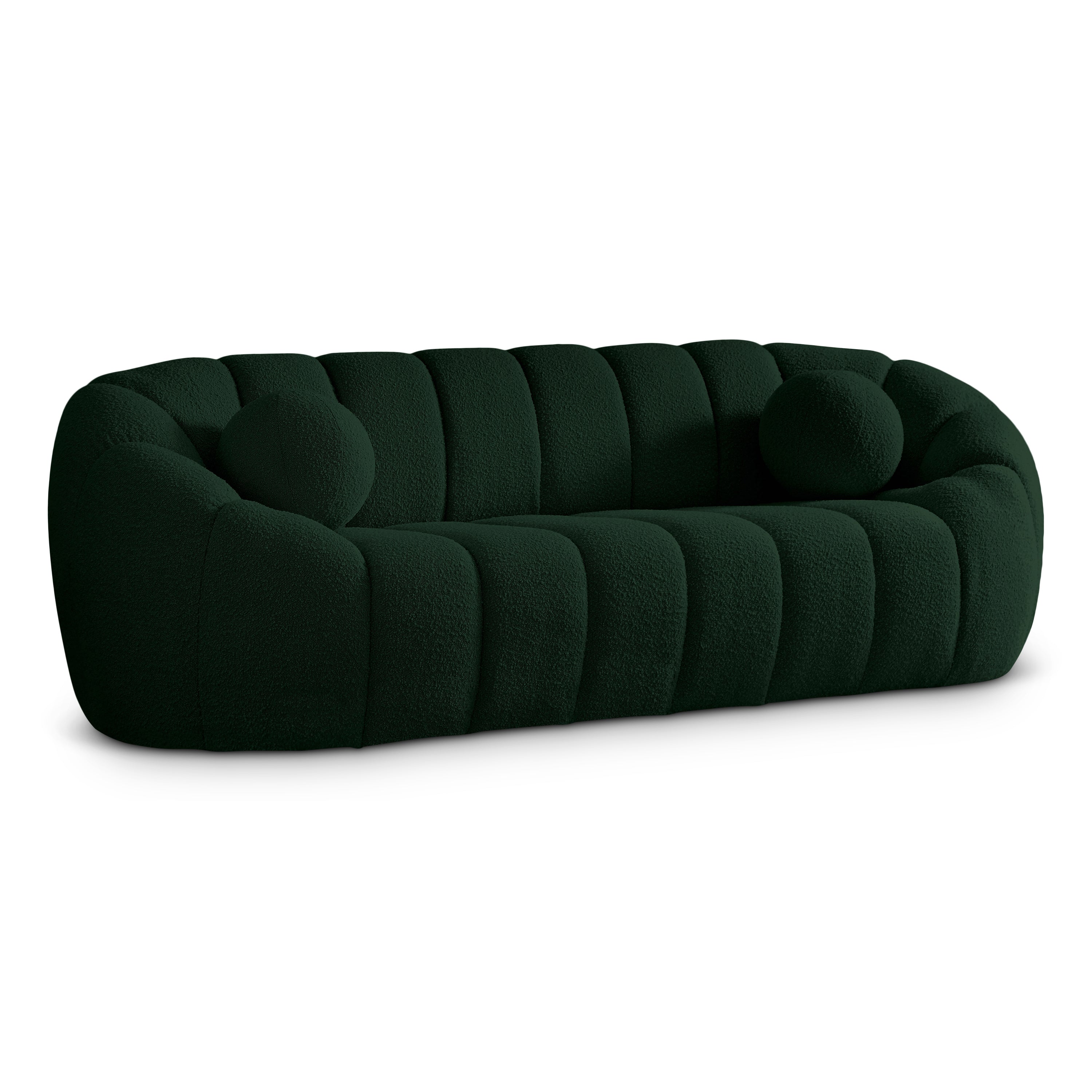 Elijah Boucle Fabric Sofa