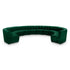 Limitless Green Velvet 12pc. Modular Sectional