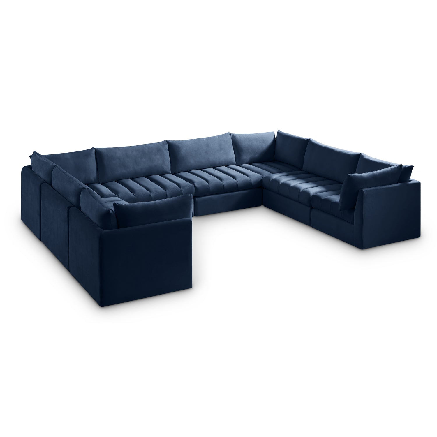 Jacob Navy Velvet Modular Sectional