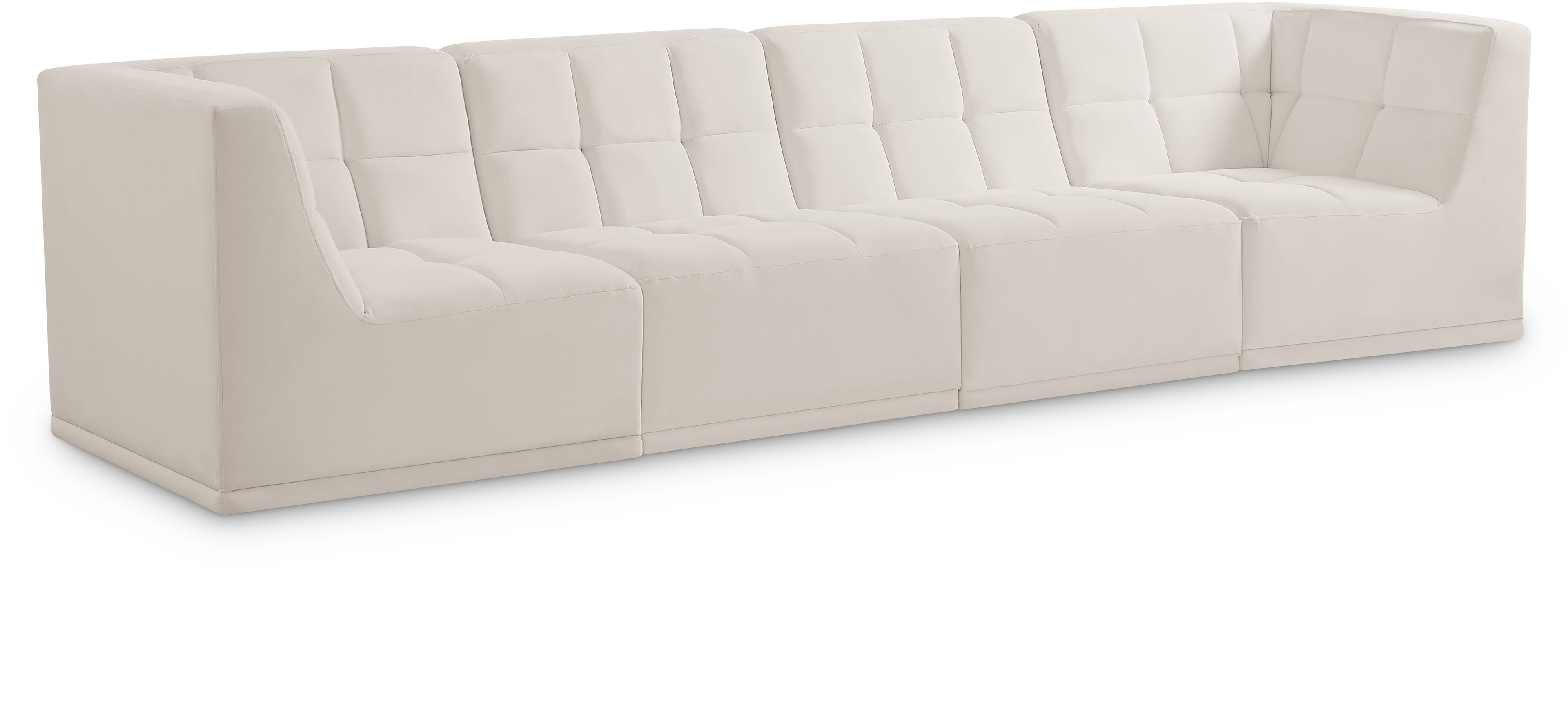 Relax Velvet Modular Sofa