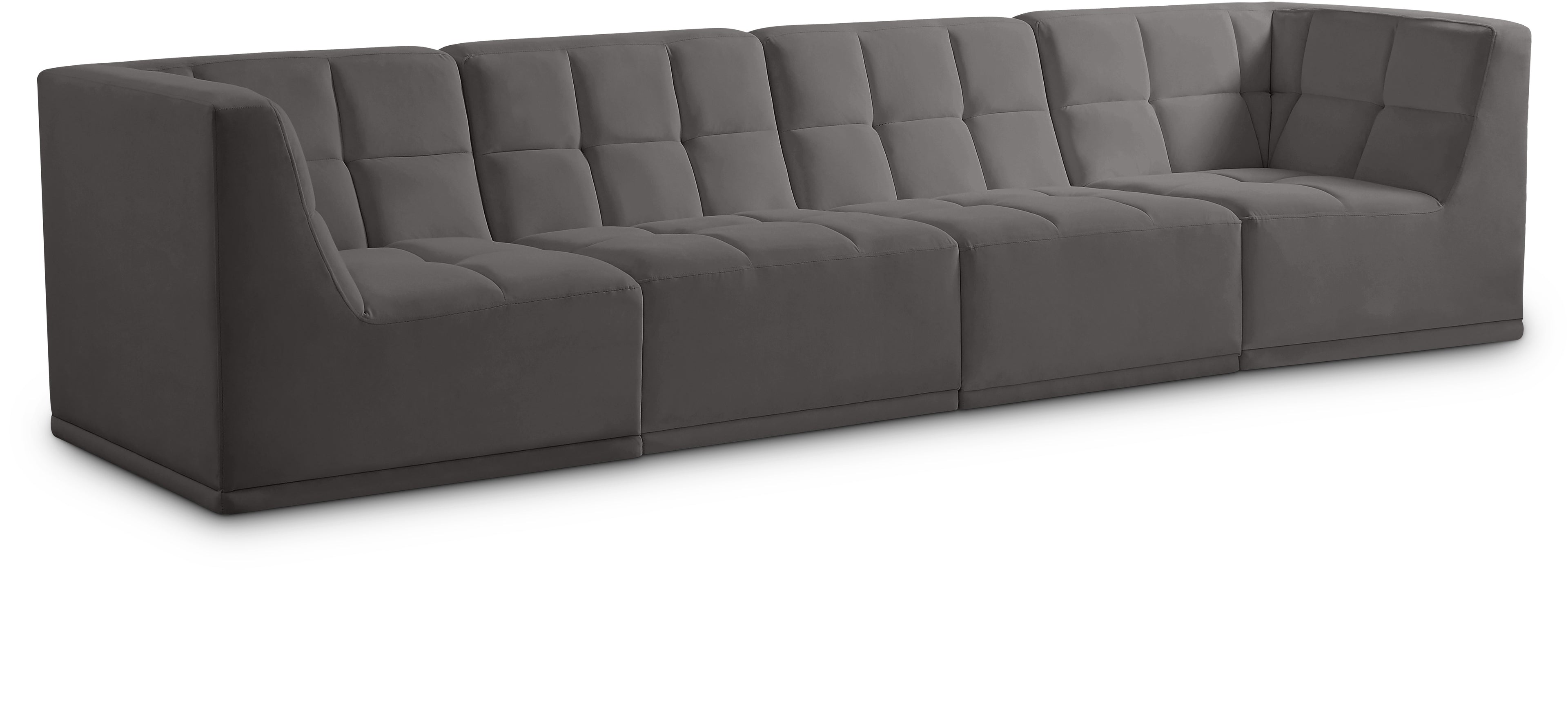 Relax Velvet Modular Sofa