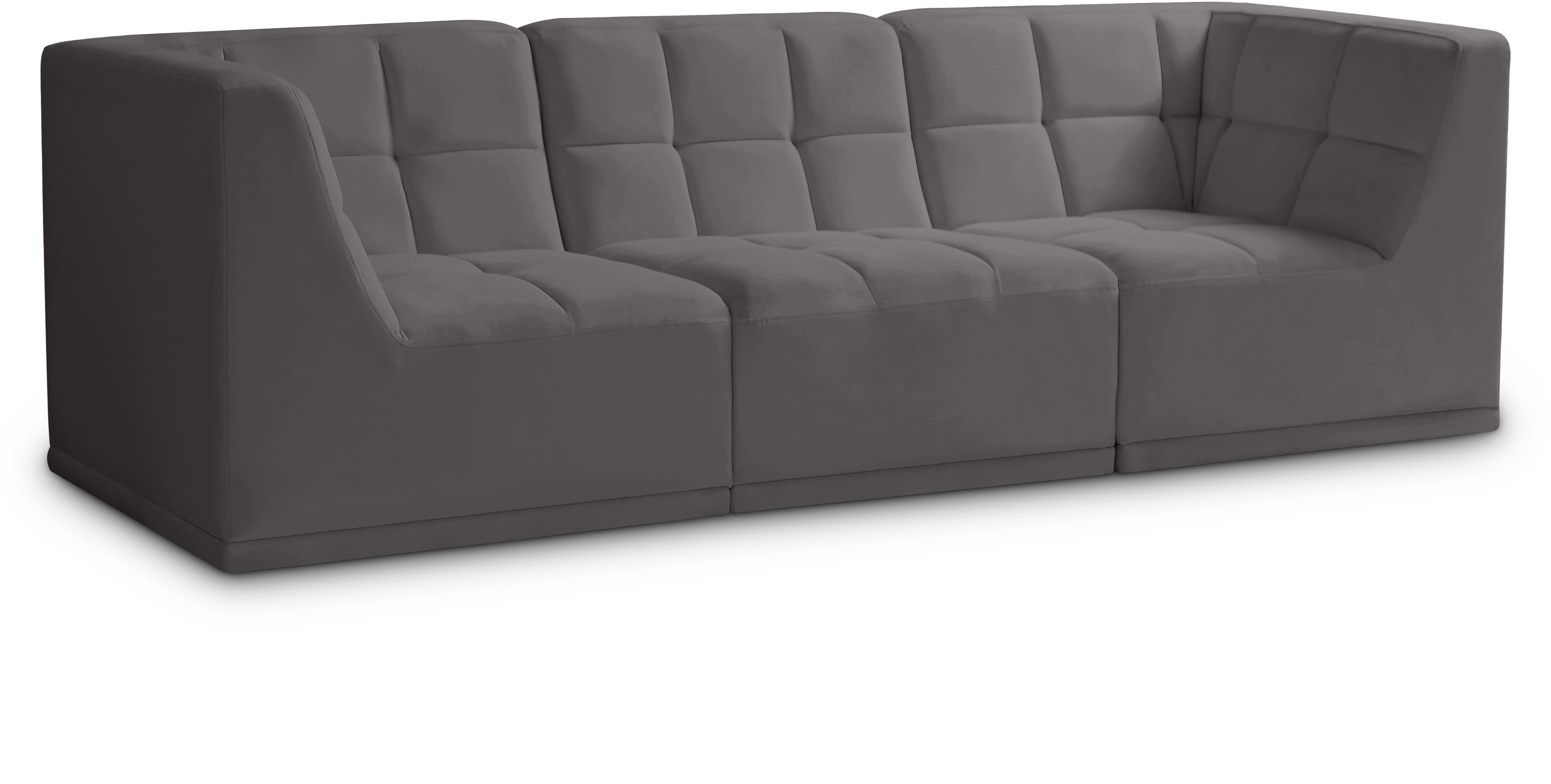 Relax Velvet Modular Sofa