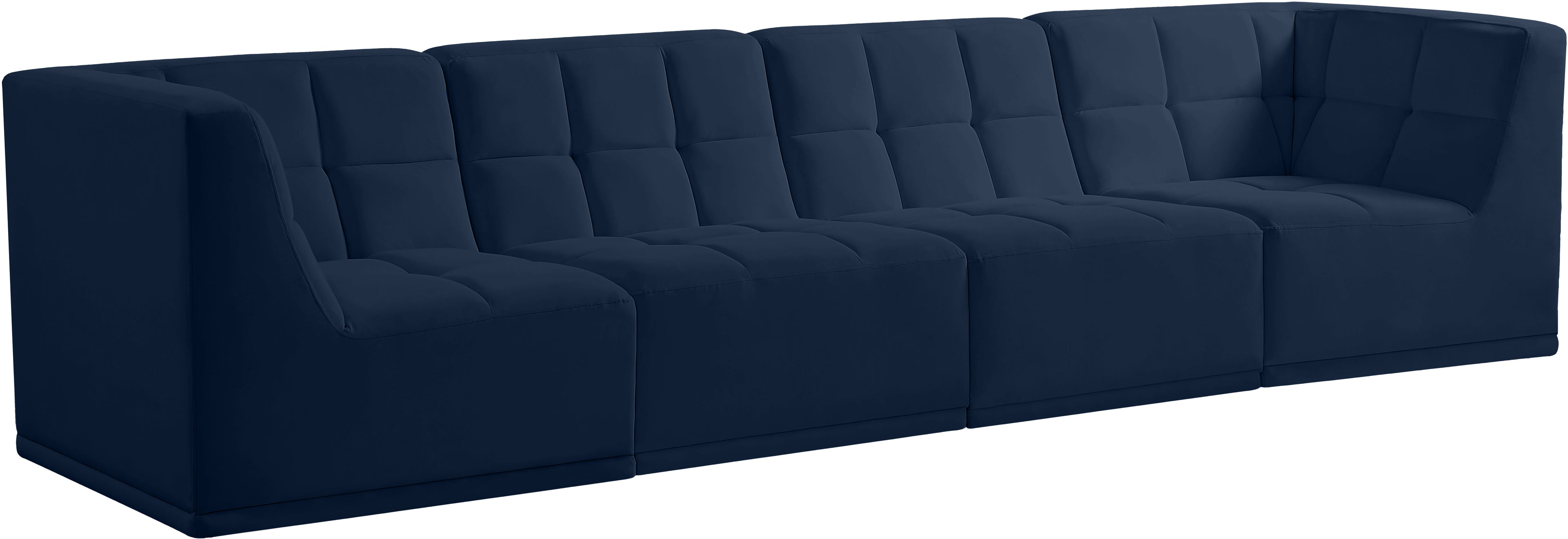 Relax Velvet Modular Sofa