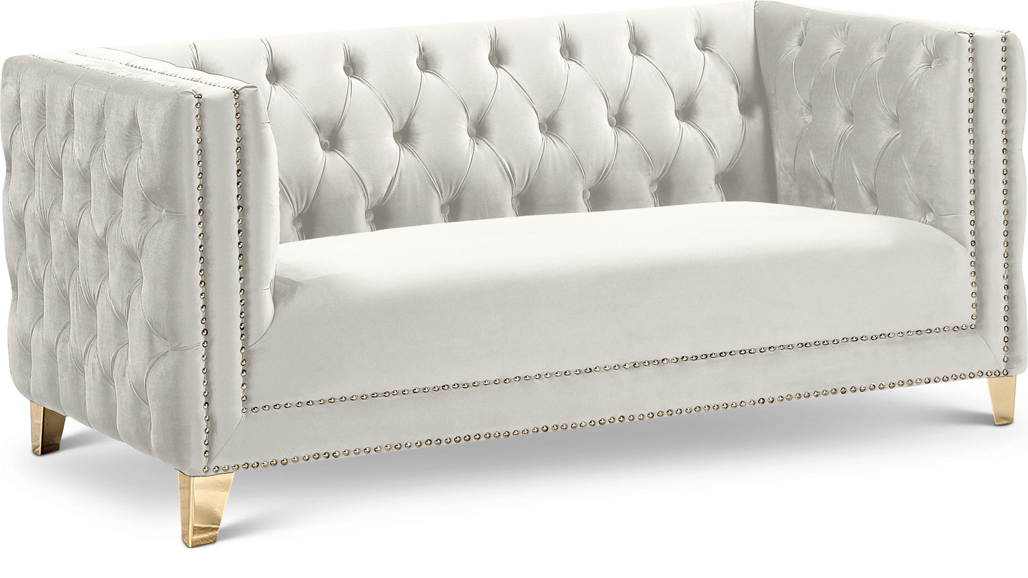 Michelle Velvet Loveseat