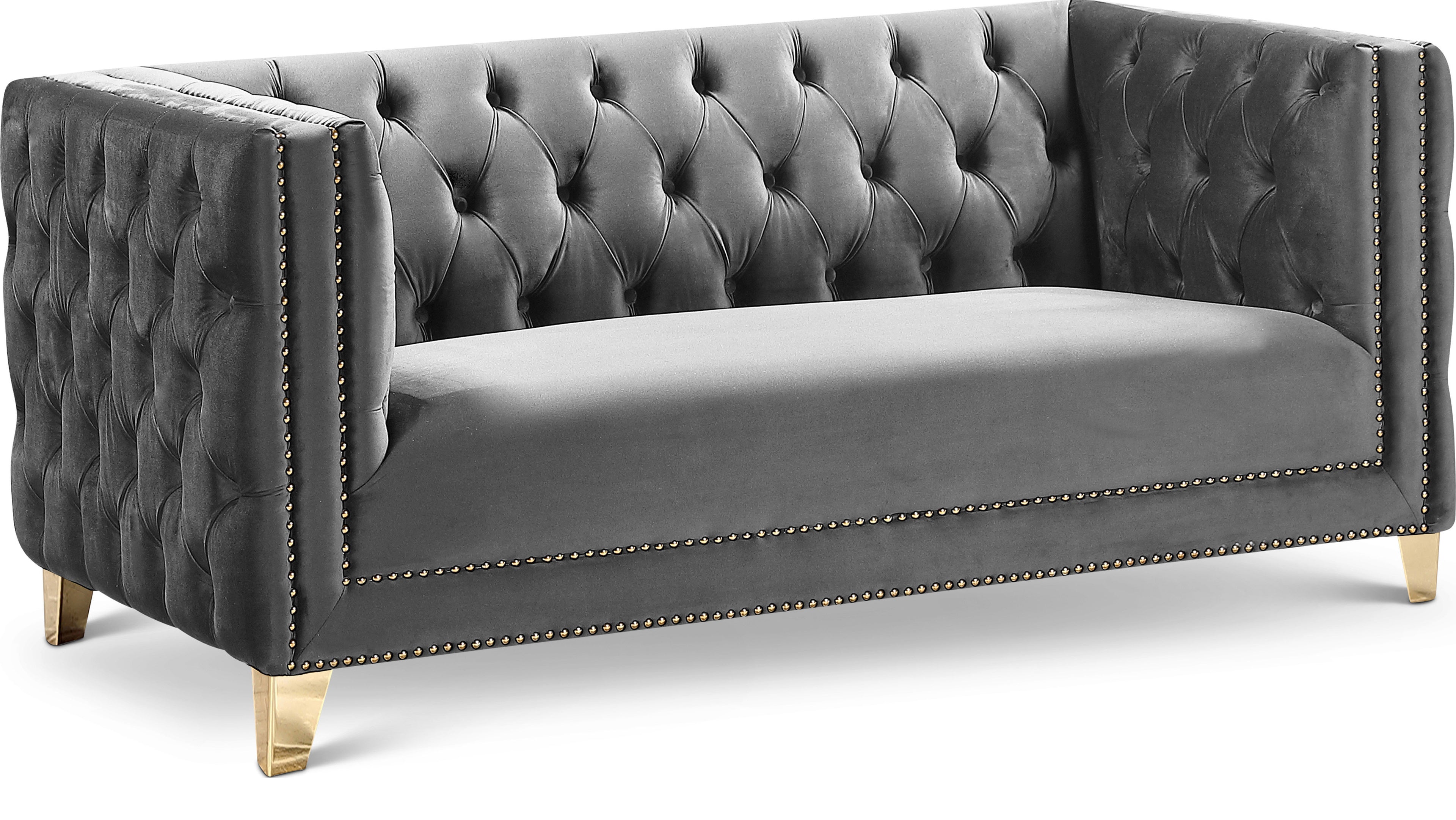 Michelle Velvet Loveseat