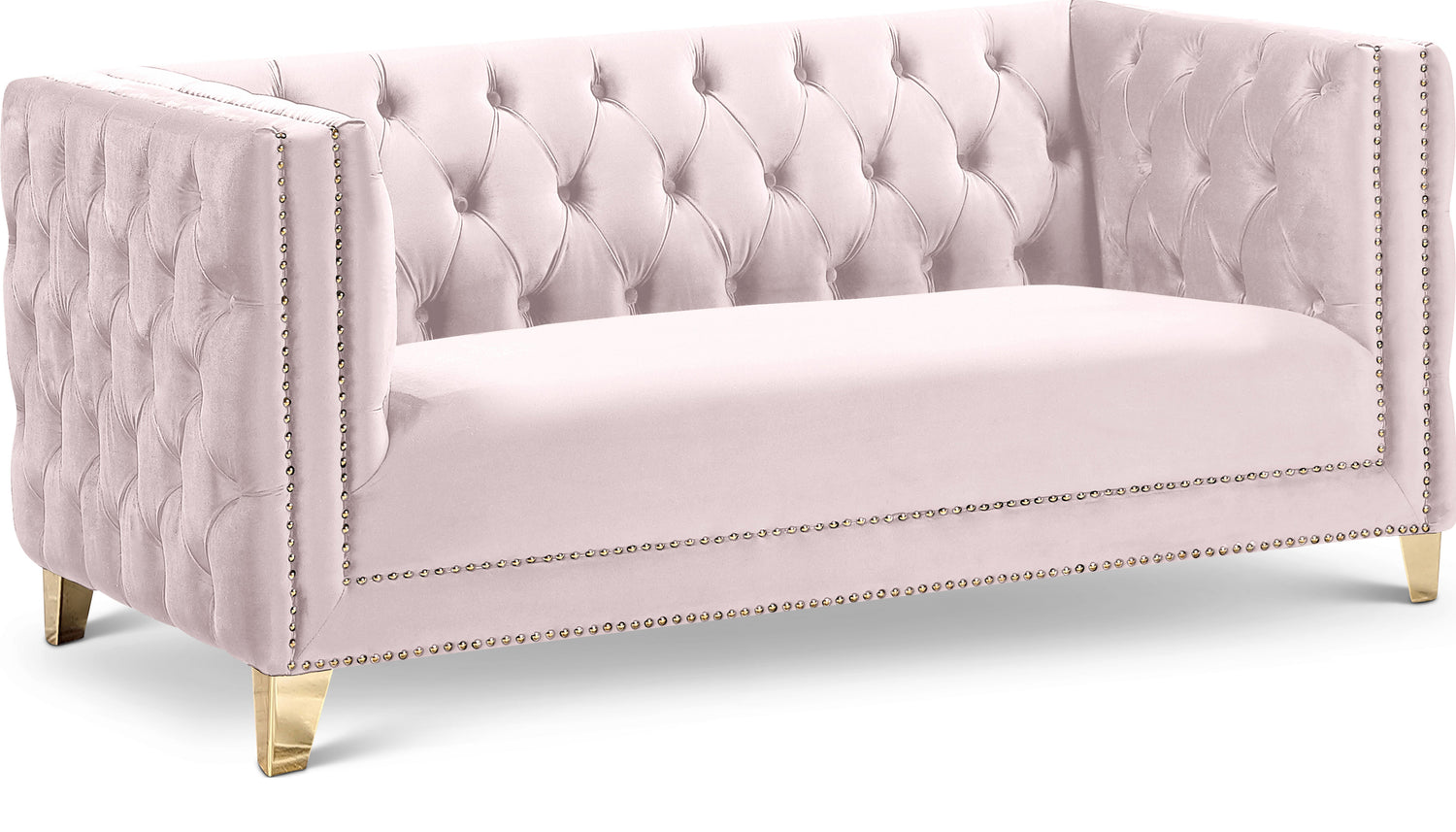 Michelle Velvet Loveseat