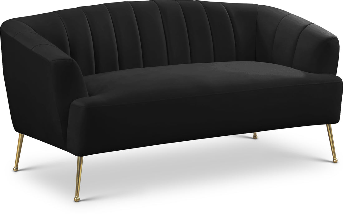 Tori Velvet Loveseat