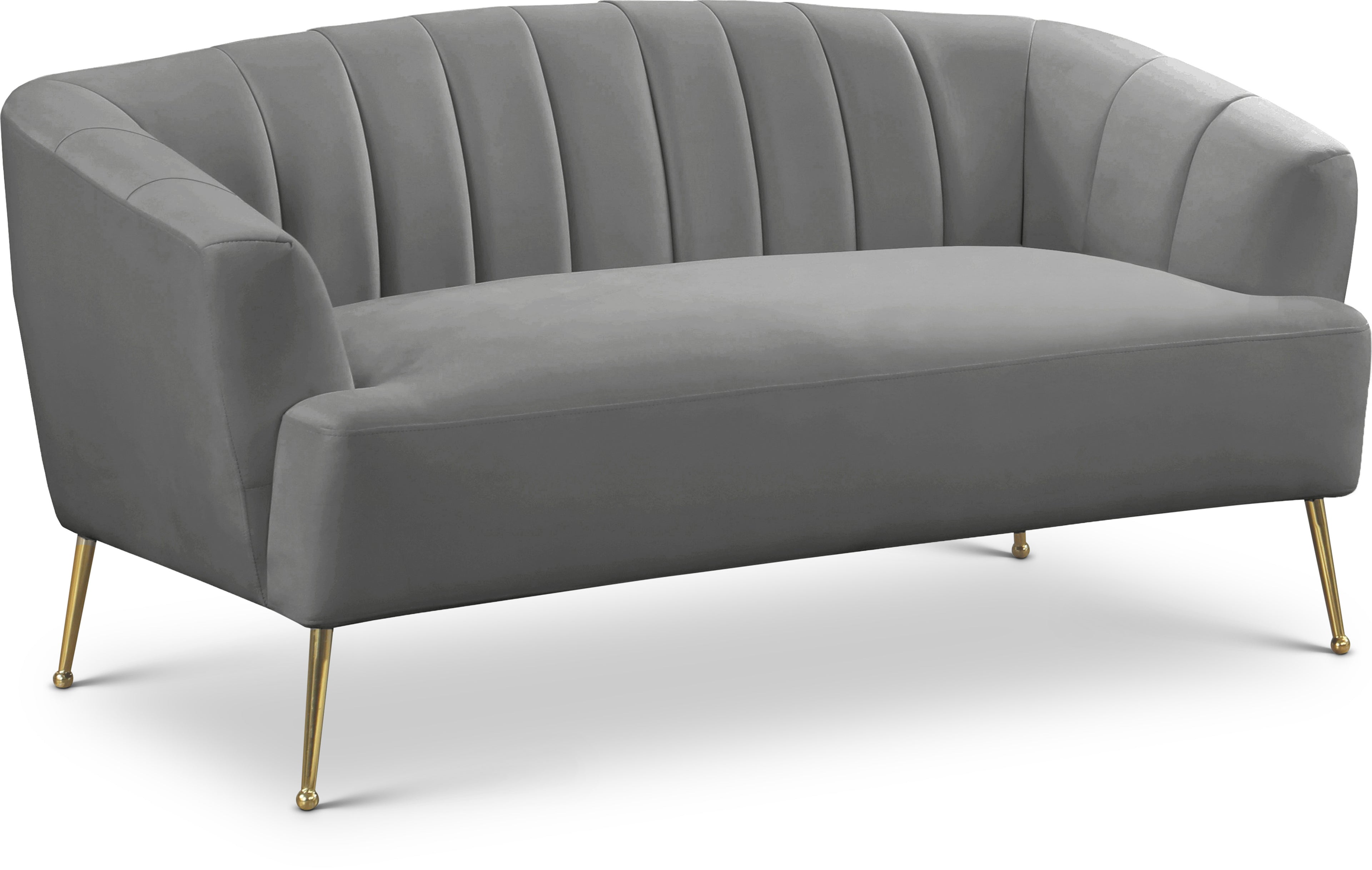 Tori Velvet Loveseat