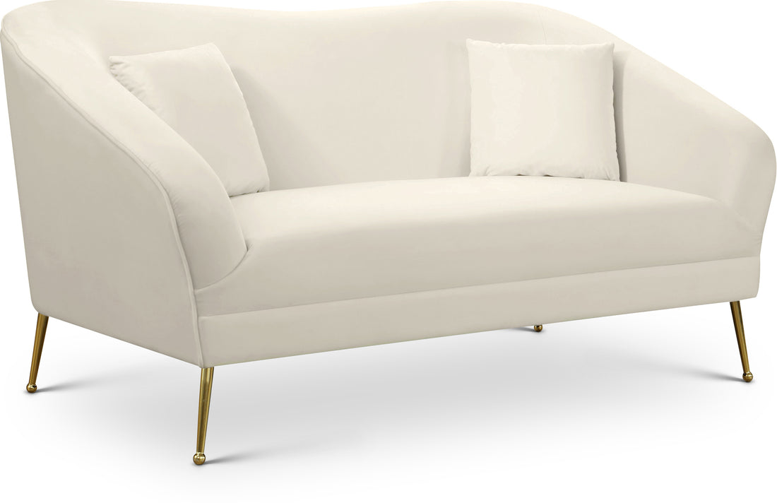 Hermosa Velvet Loveseat