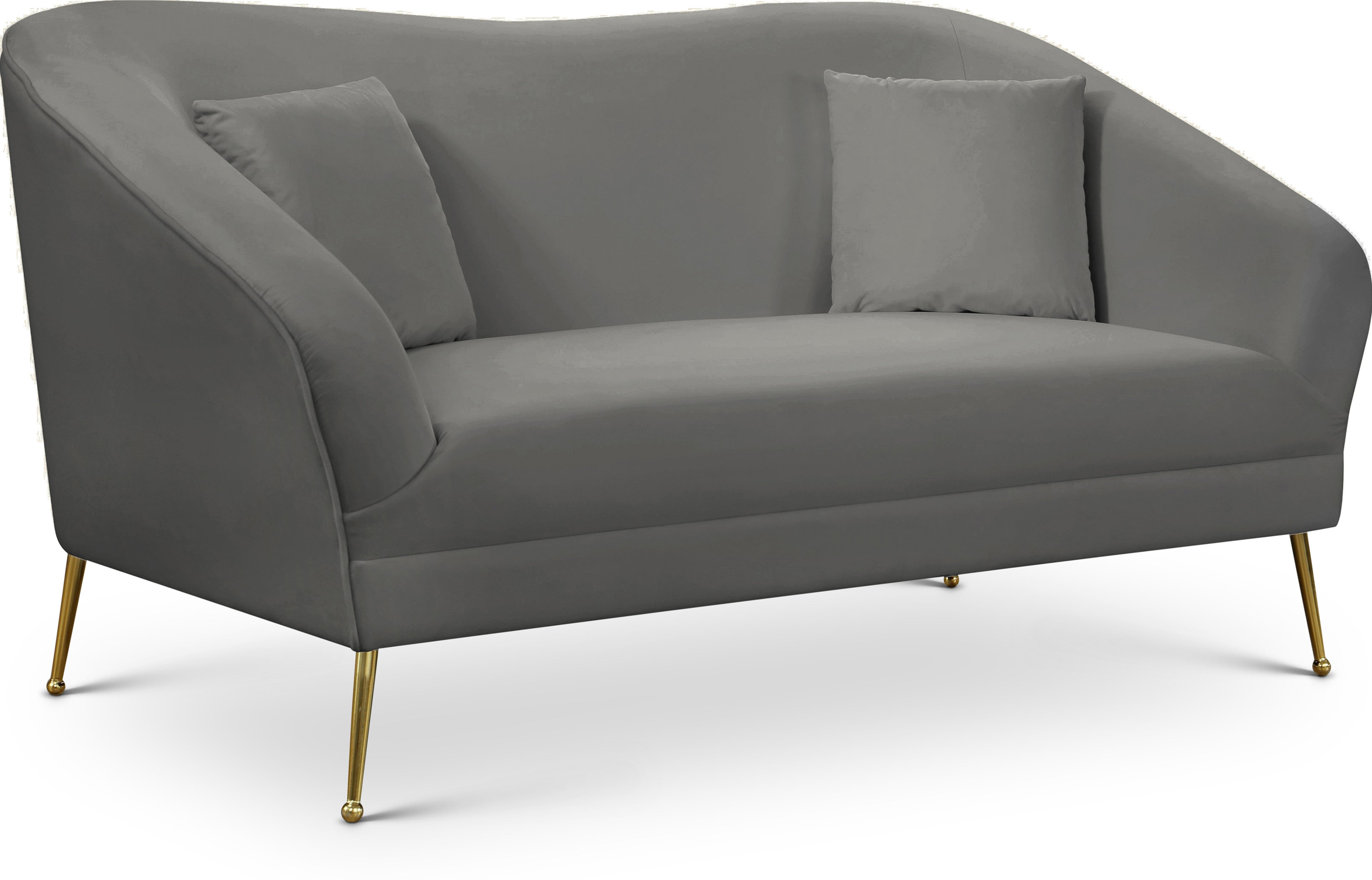 Hermosa Velvet Loveseat