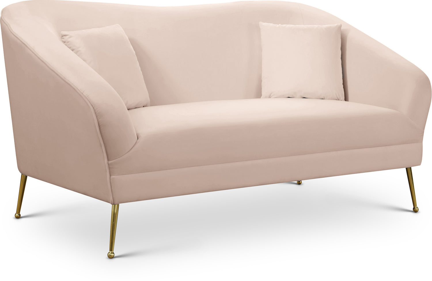 Hermosa Velvet Loveseat