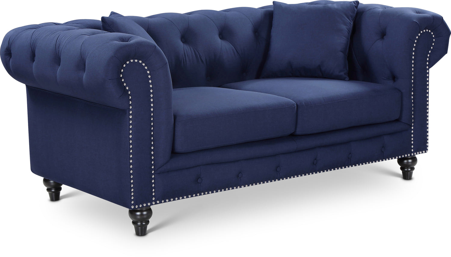 Chesterfield Linen TextuLoveseat