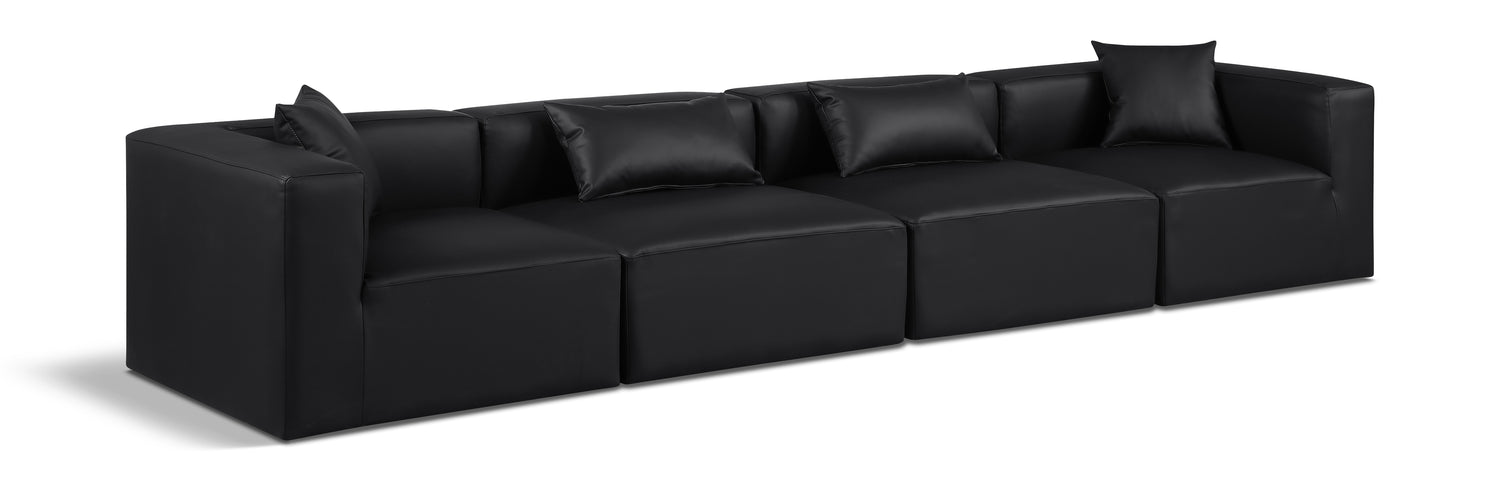 Cube Vegan Leather Modular Sofa