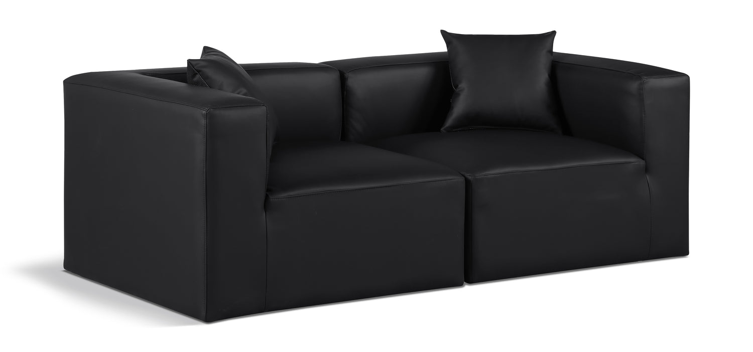 Cube Vegan Leather Modular Sofa