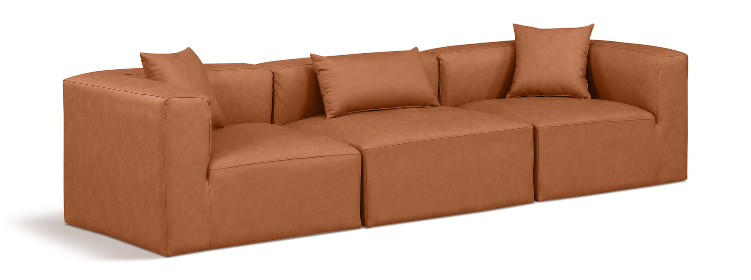 Cube Vegan Leather Modular Sofa