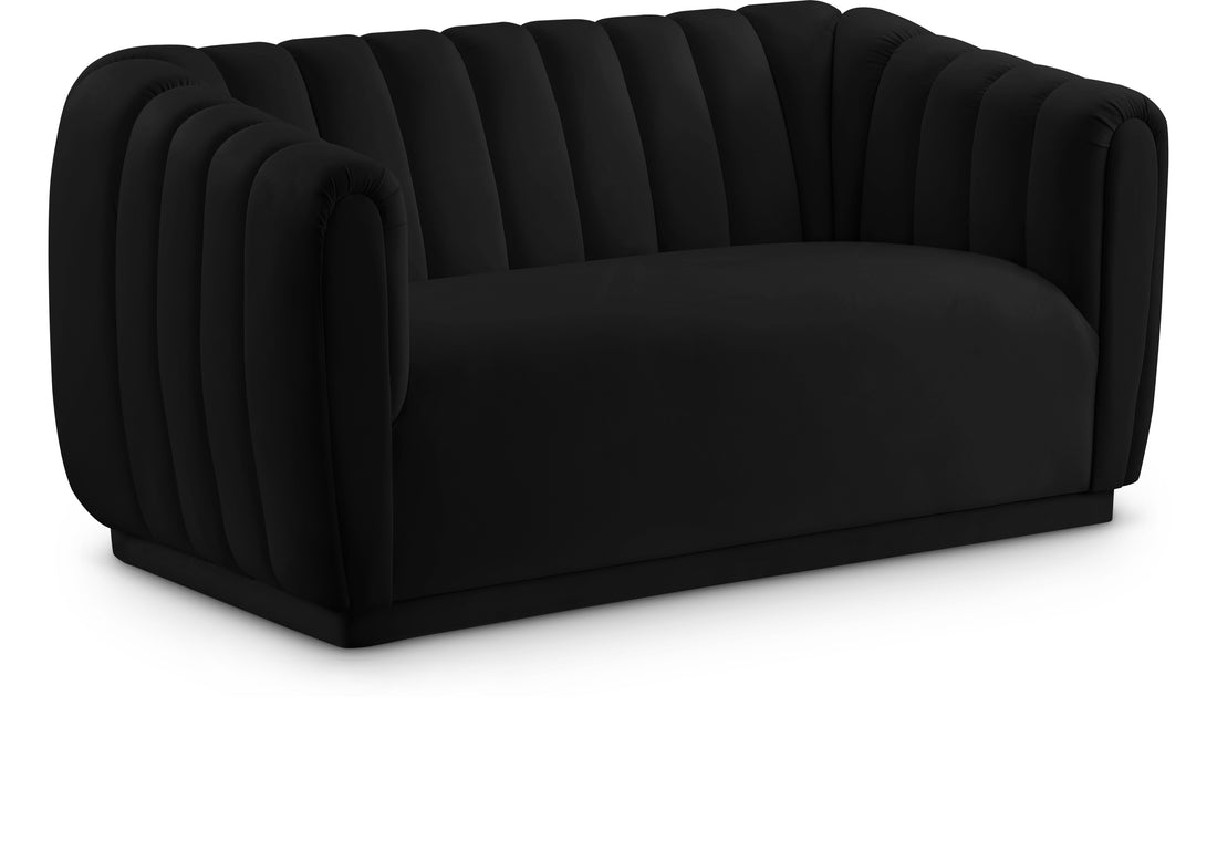 Dixie Velvet Loveseat