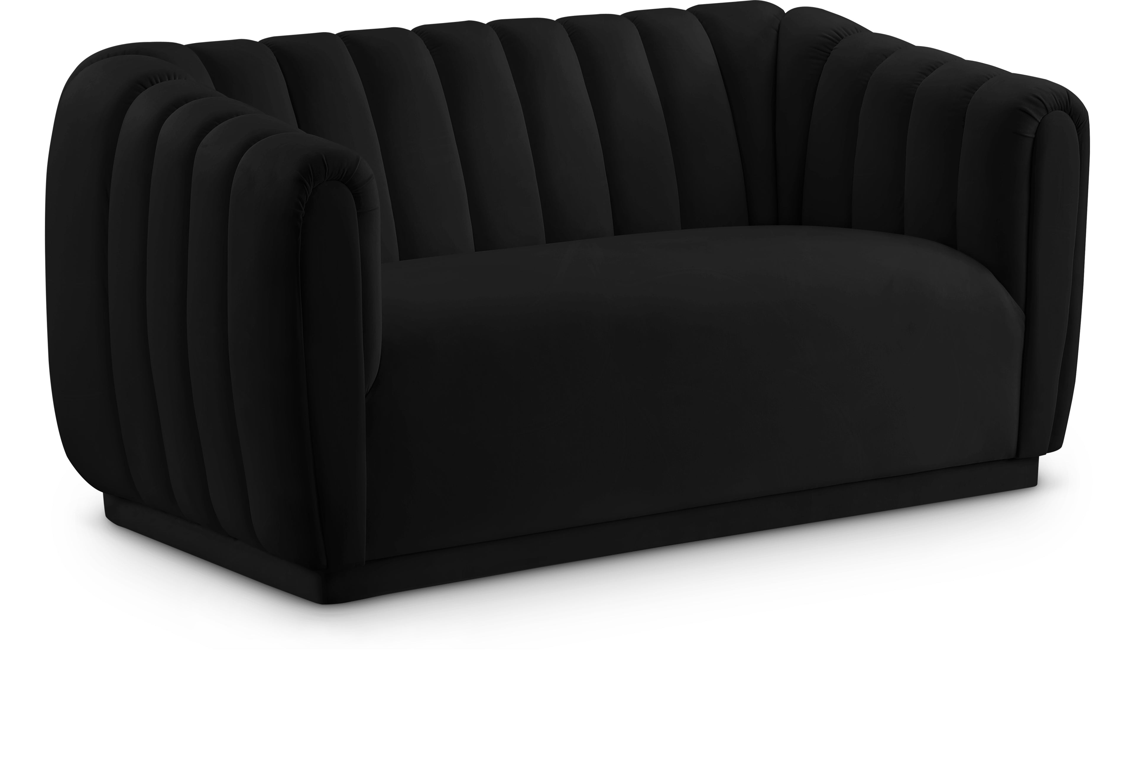 Dixie Velvet Loveseat