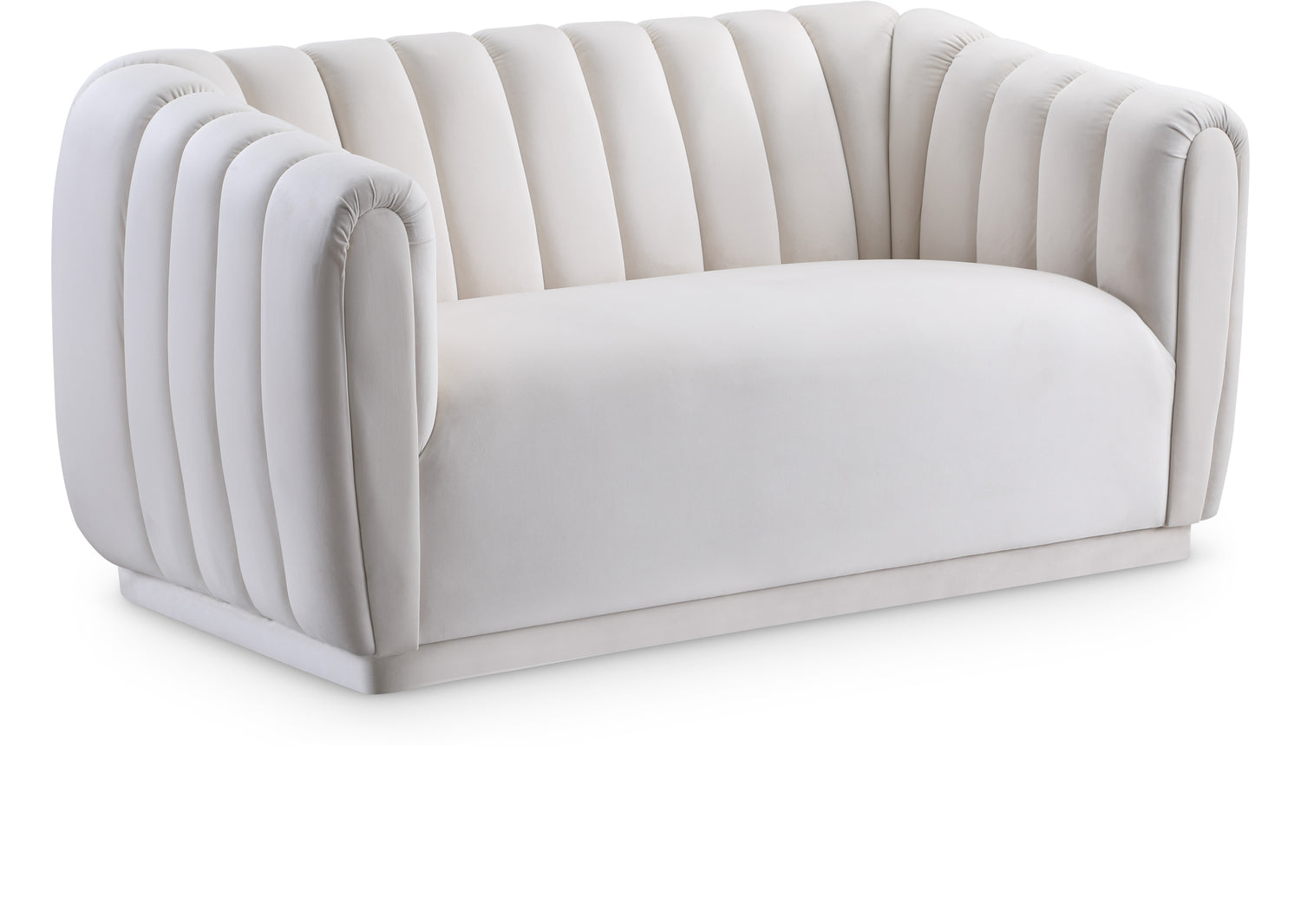 Dixie Velvet Loveseat