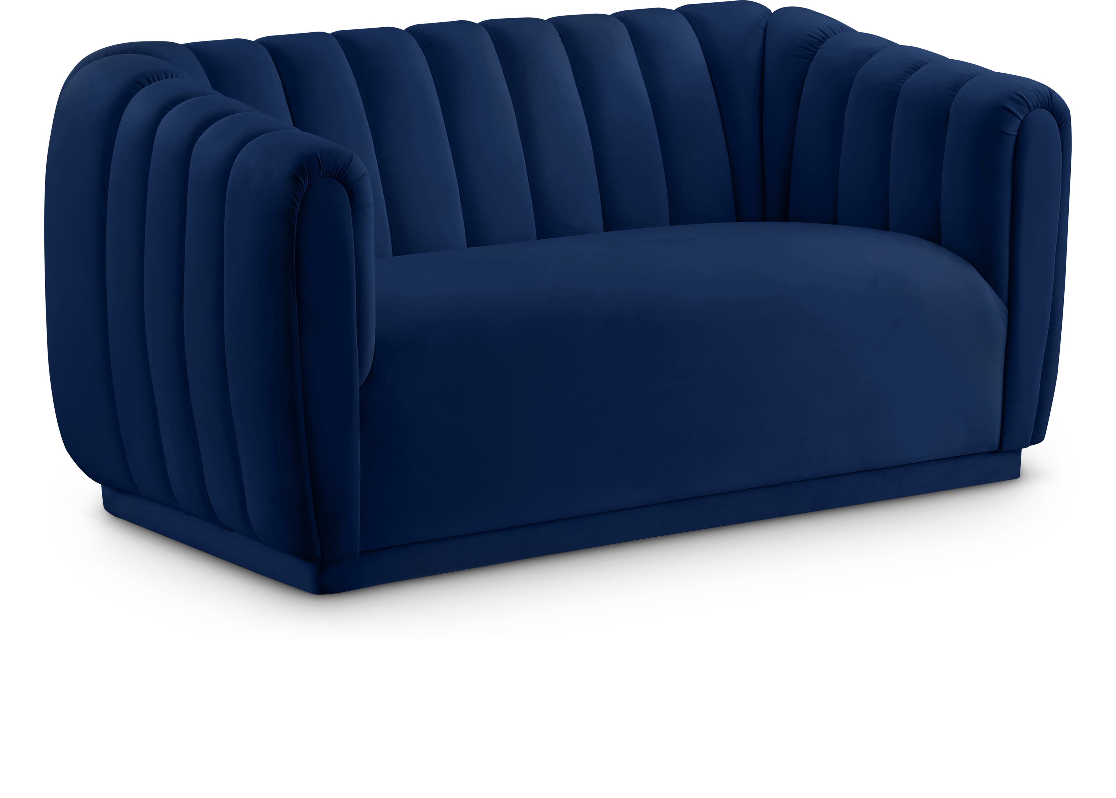 Dixie Velvet Loveseat