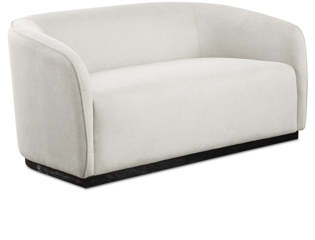 Mylah Polyester Fabric Loveseat