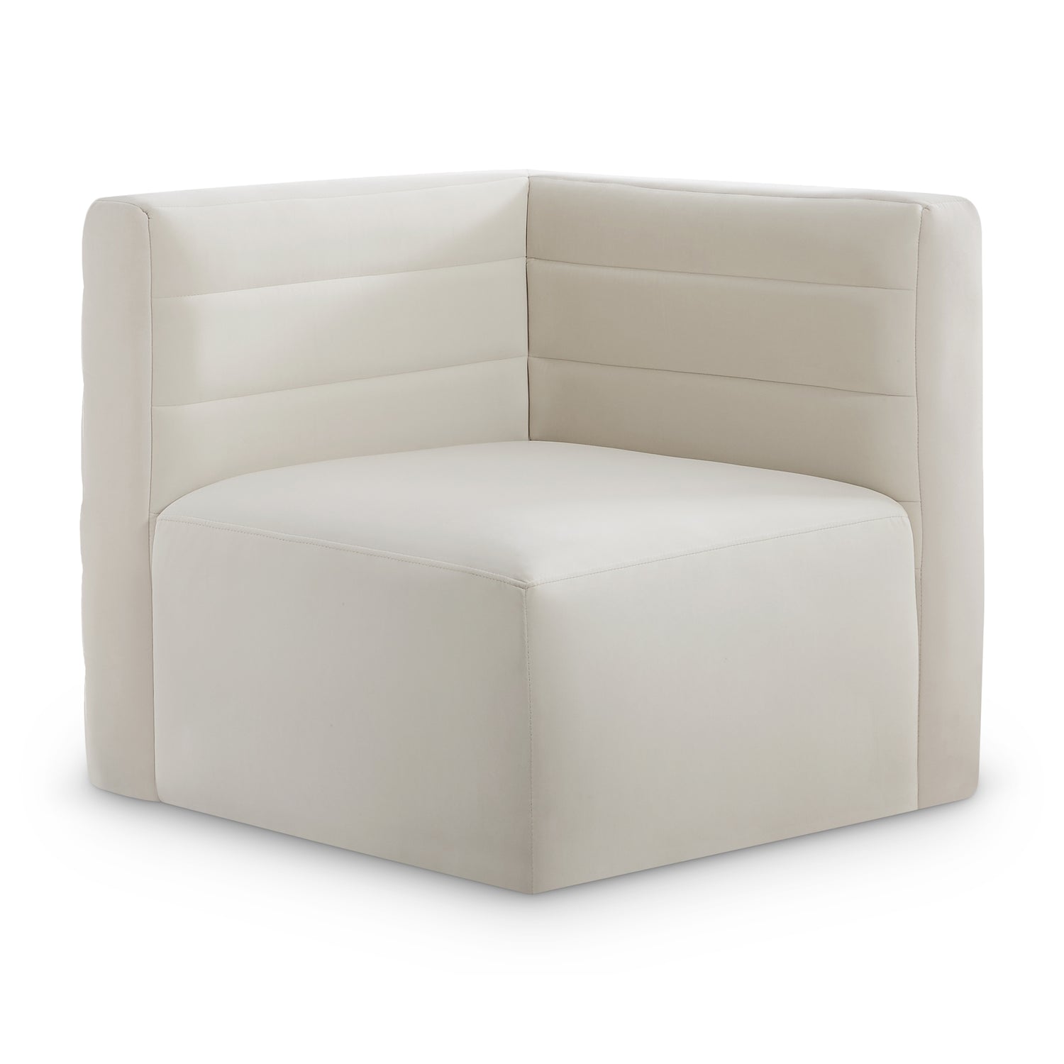 Quincy Velvet Modular Corner Chair