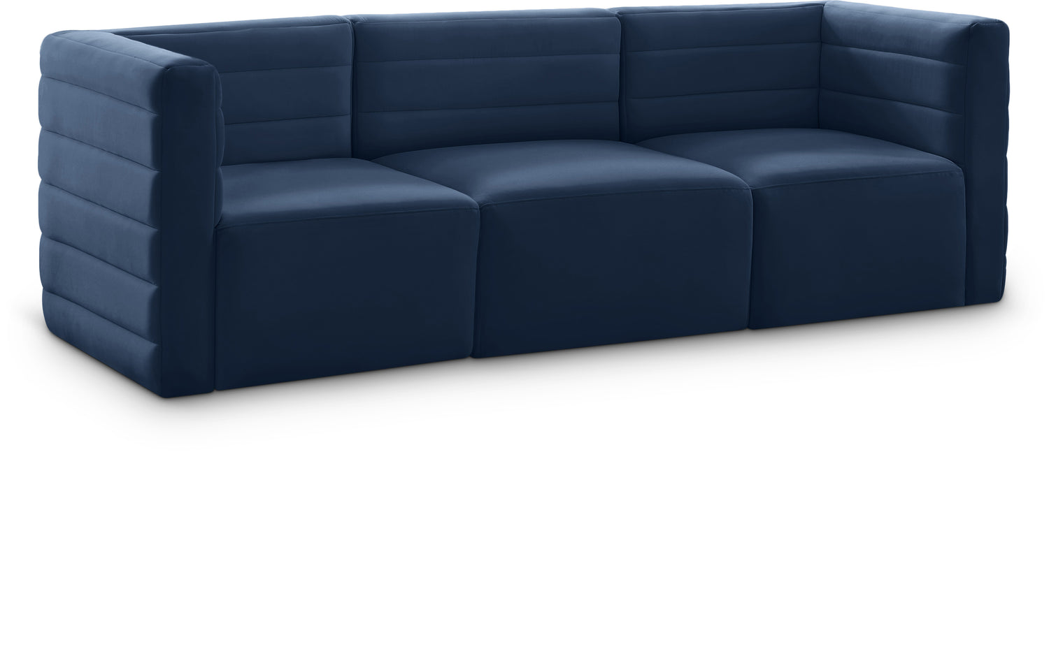 Quincy Velvet Modular Sofa