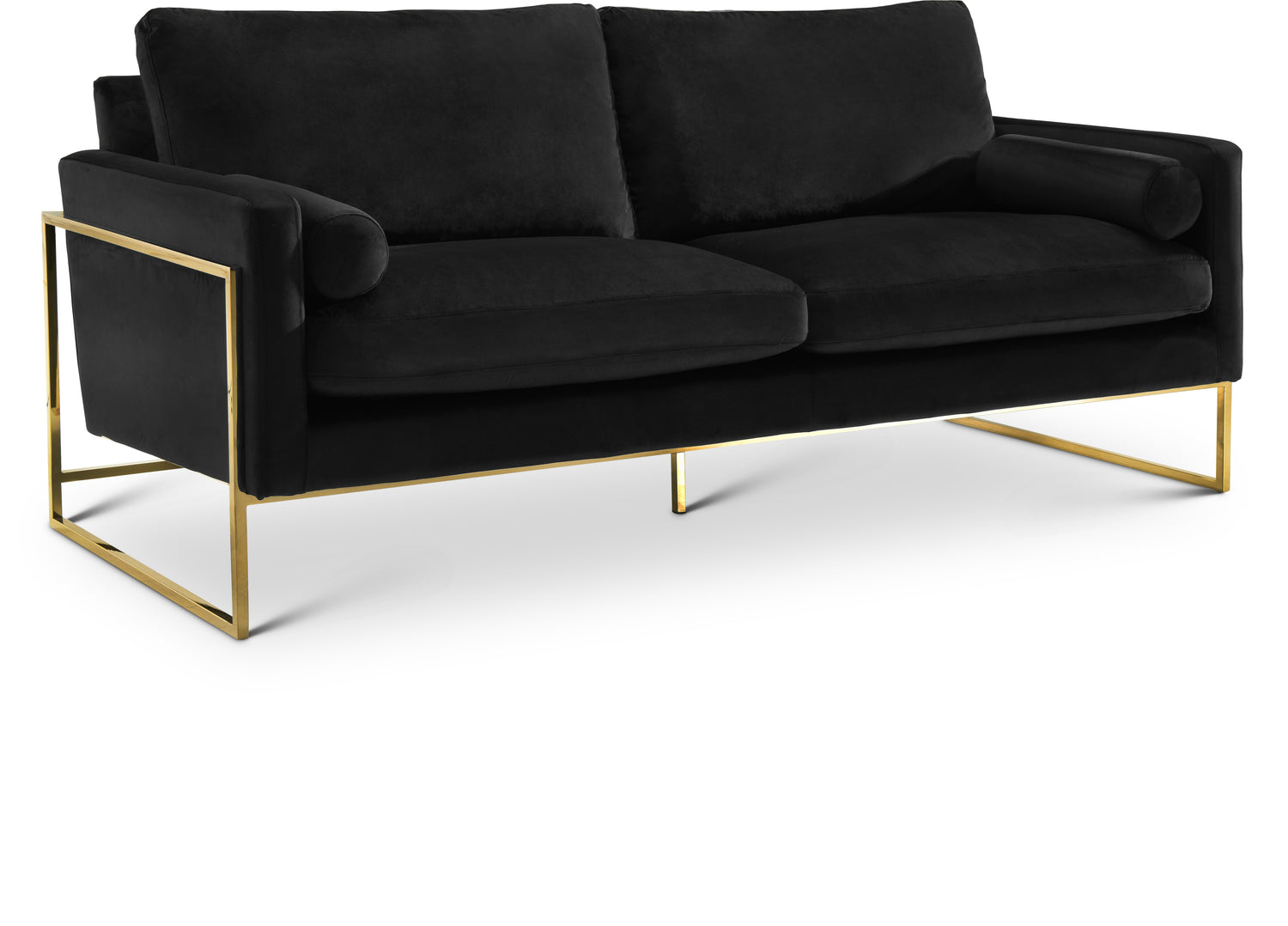 Mila Velvet Sofa