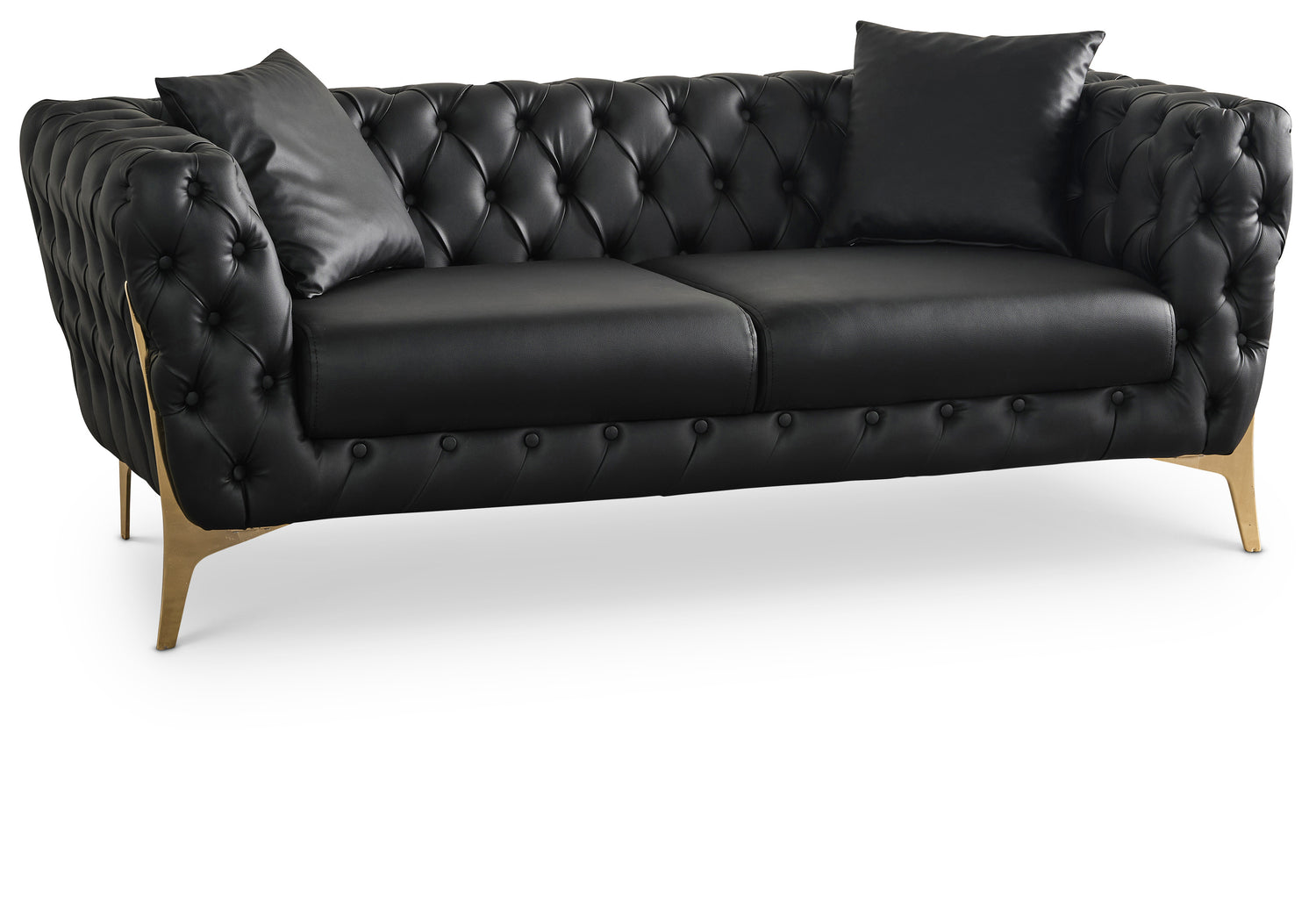 Aurora Vegan Leather Loveseat