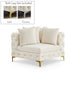 Tremblay Velvet Corner Chair