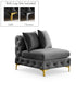 Tremblay Velvet Armless Chair