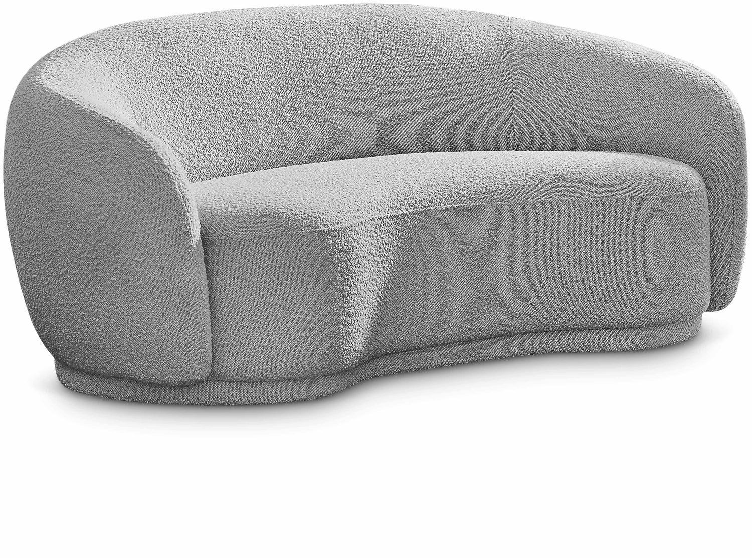 Hyde Boucle Fabric Loveseat