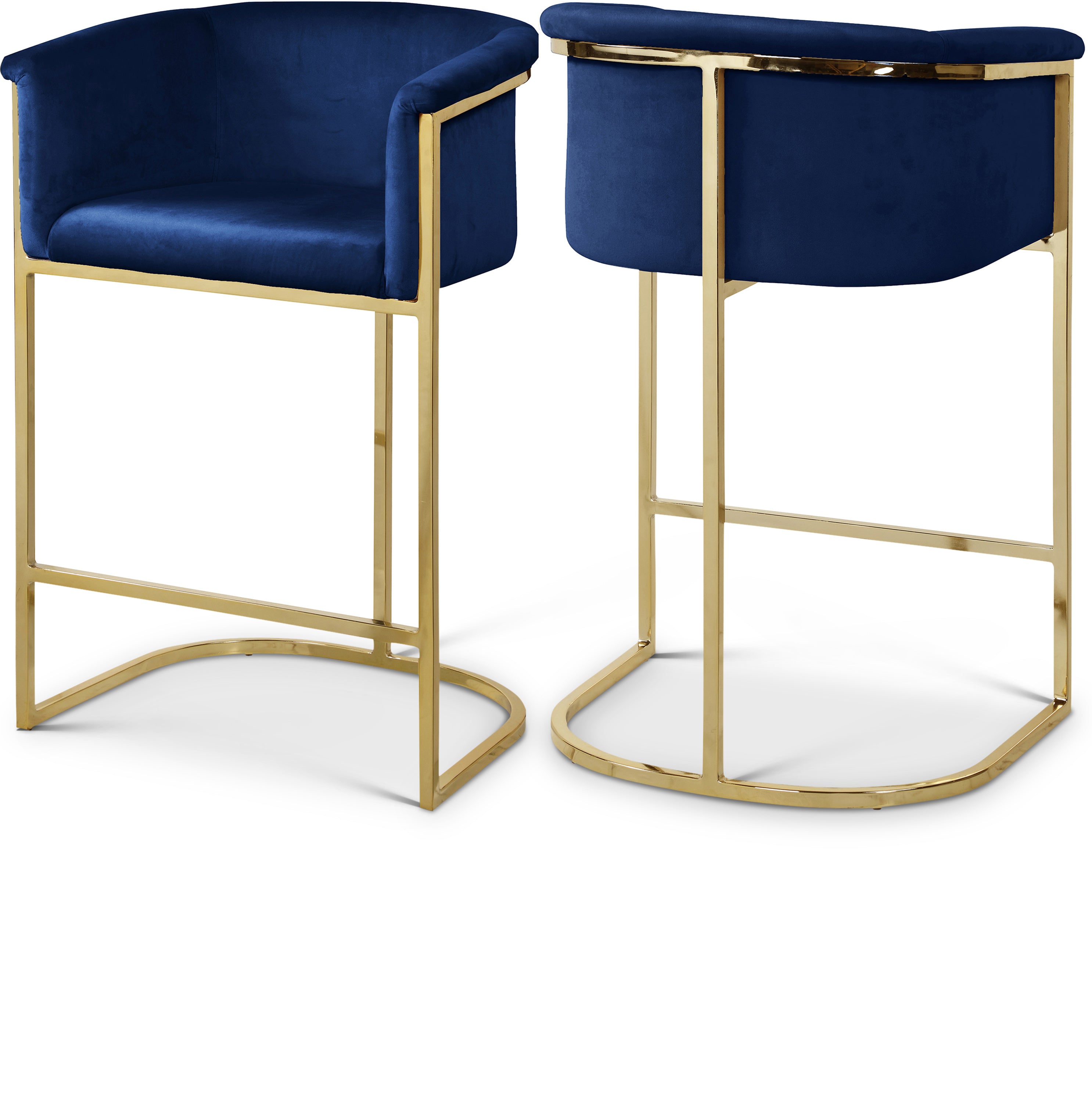 Donatella Velvet Stool