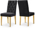 Capri Velvet Dining Chair, Set of 2