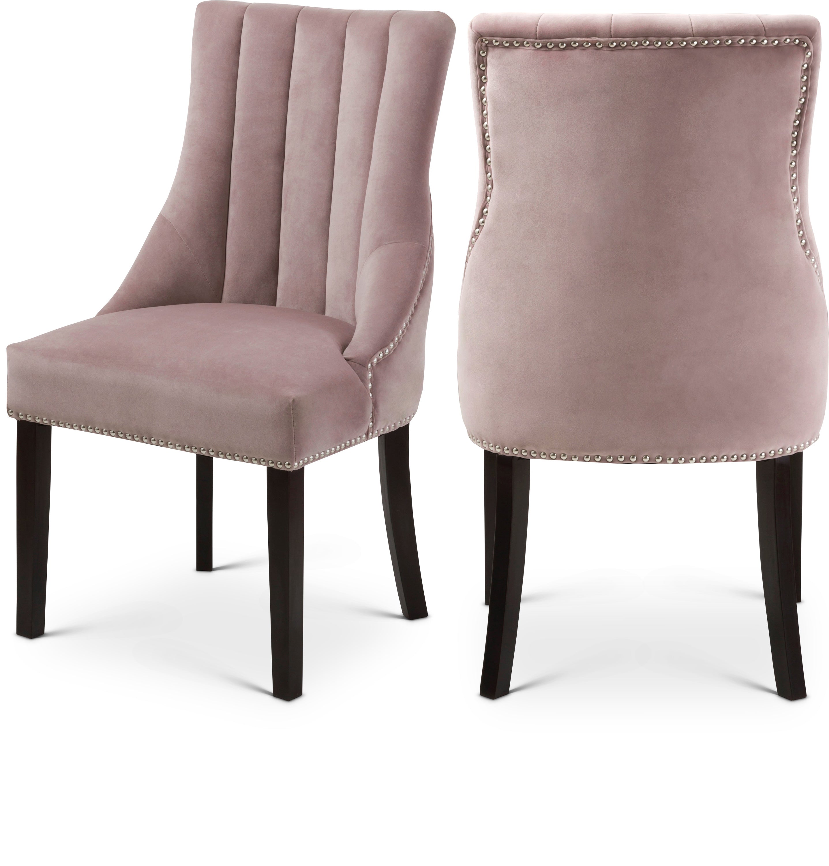 Oxford Velvet Dining Chair, Set of 2