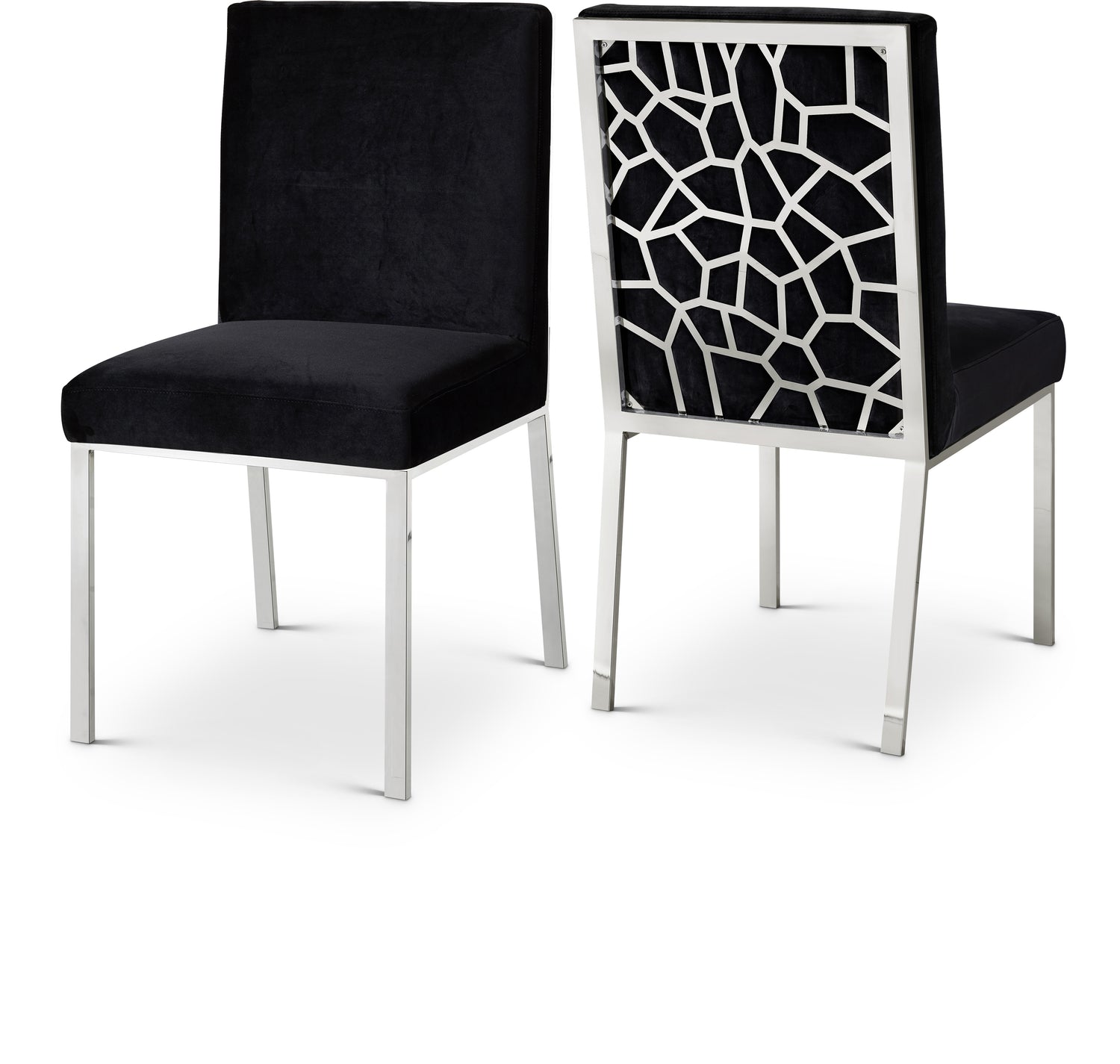 Opal Velvet Dining Chair, Set of 2