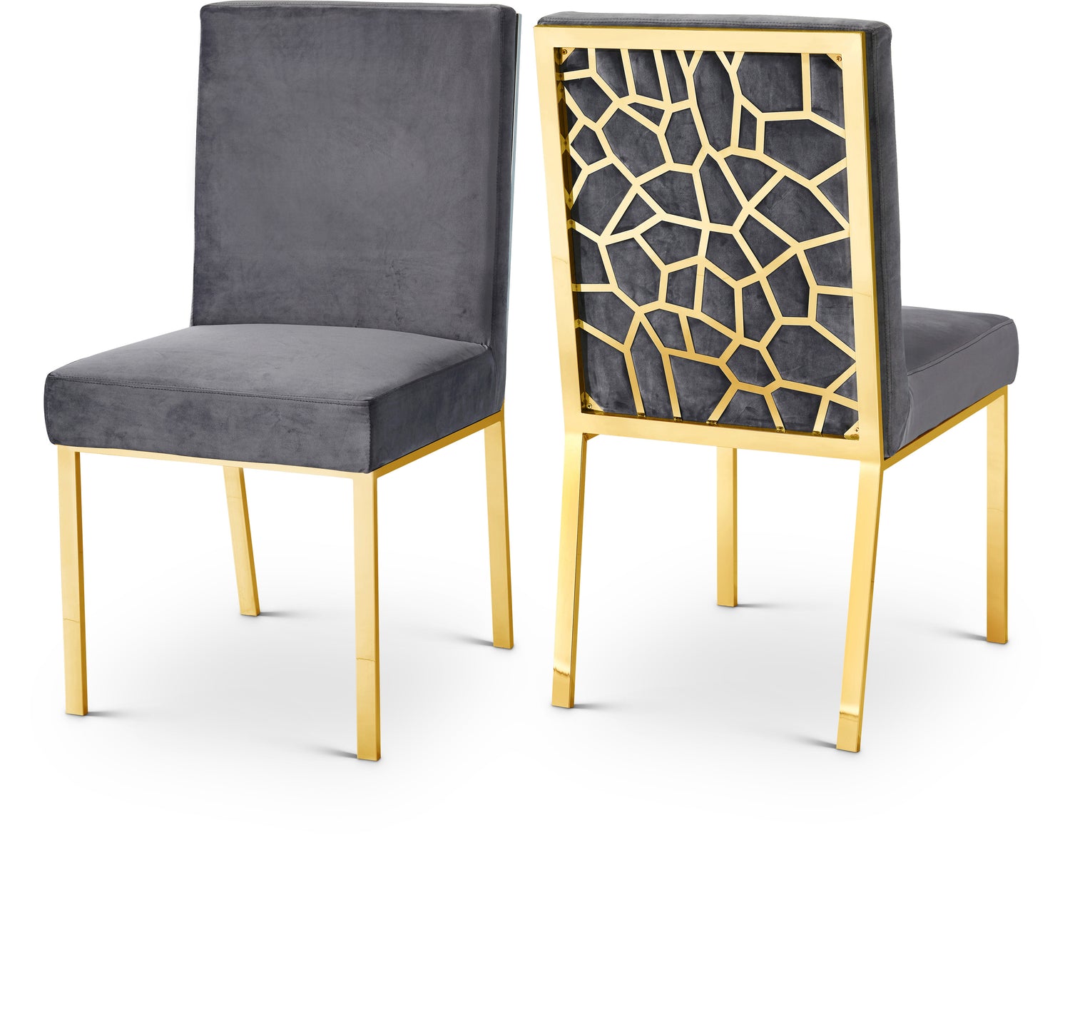 Opal Velvet Dining Chair, Set of 2