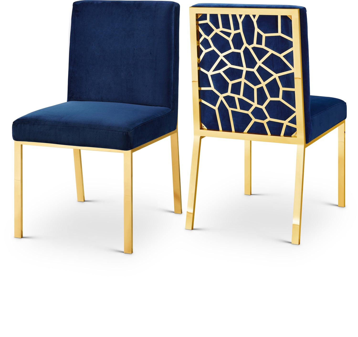 Opal Velvet Dining Chair, Set of 2