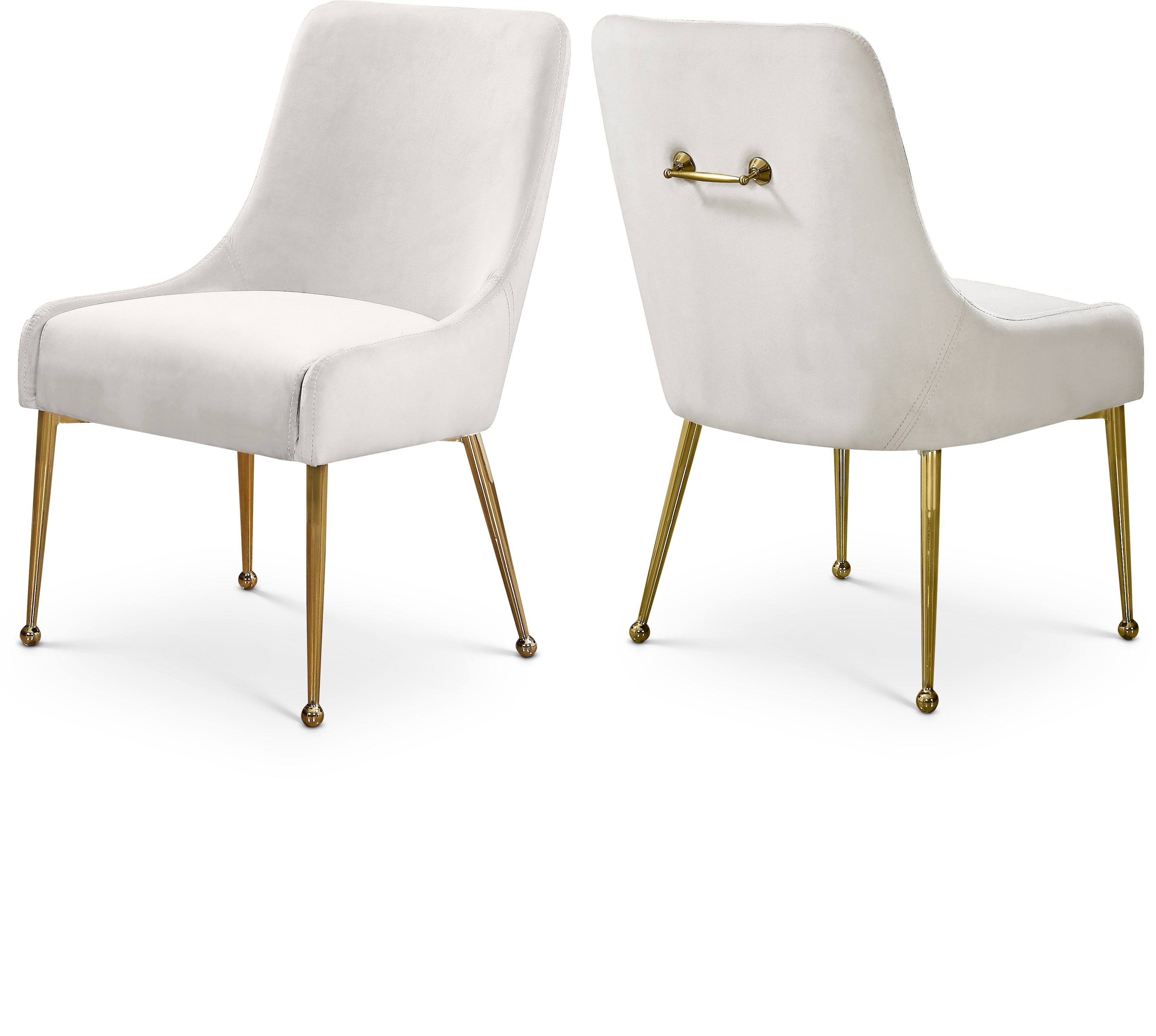 Owen Velvet Dining Chair, Set of 2