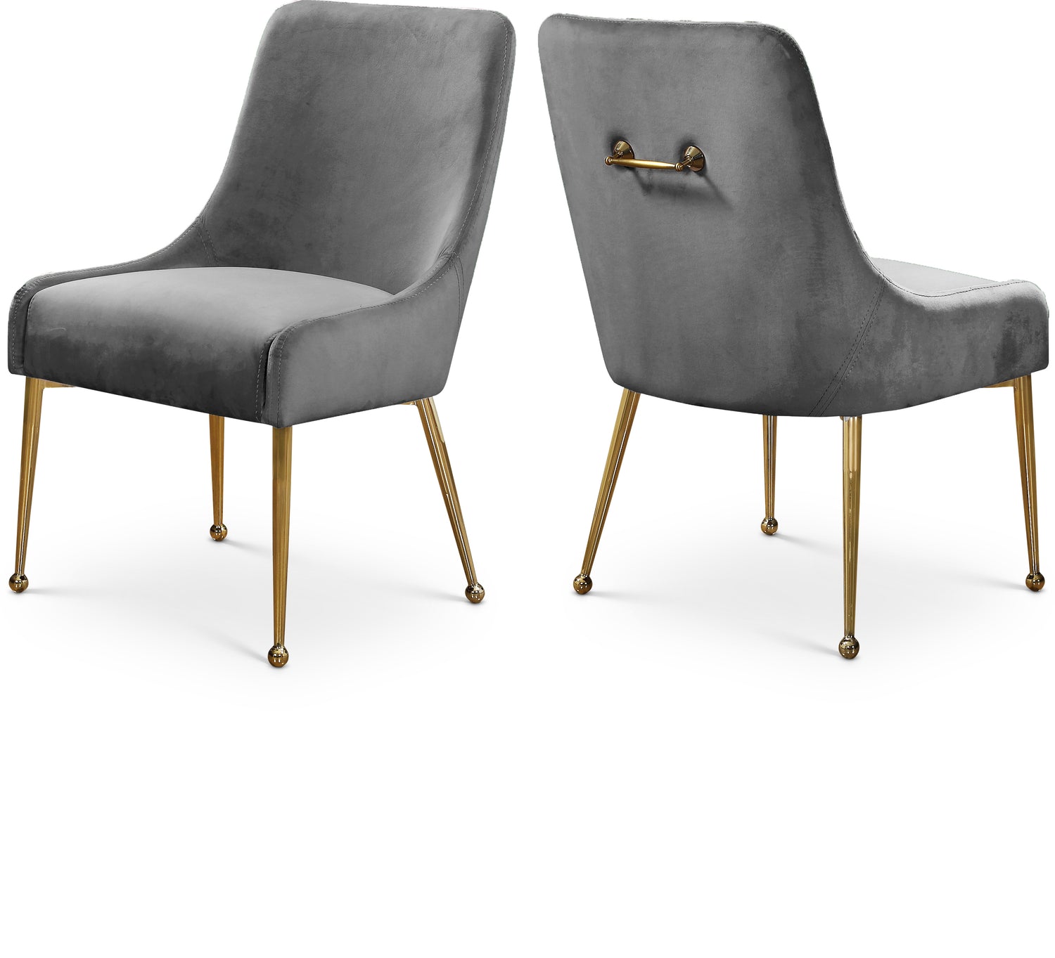 Owen Velvet Dining Chair, Set of 2